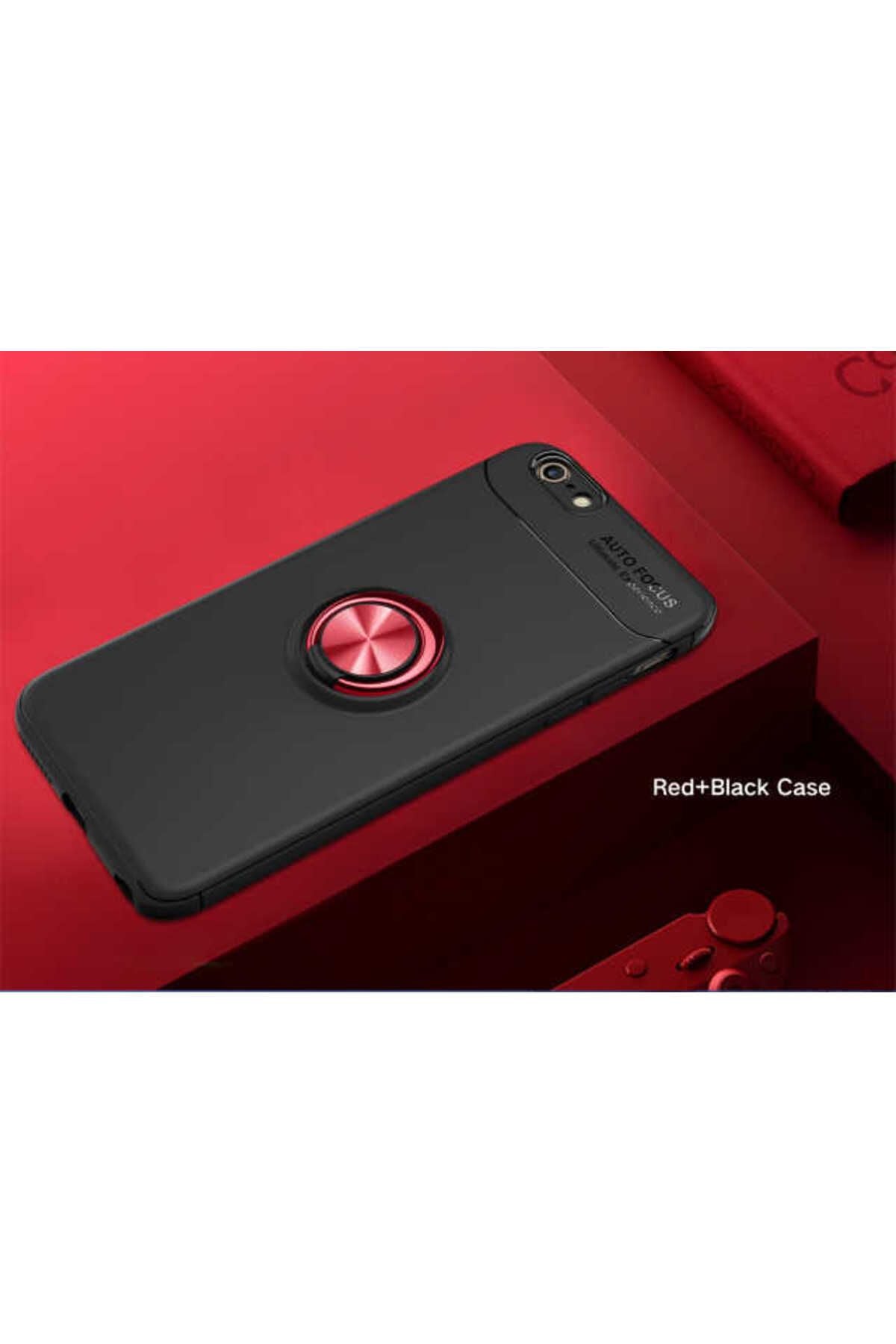 iPhone SE 2022 Uyumlu Zore Ravel Silikon Kılıf-Kırmızı