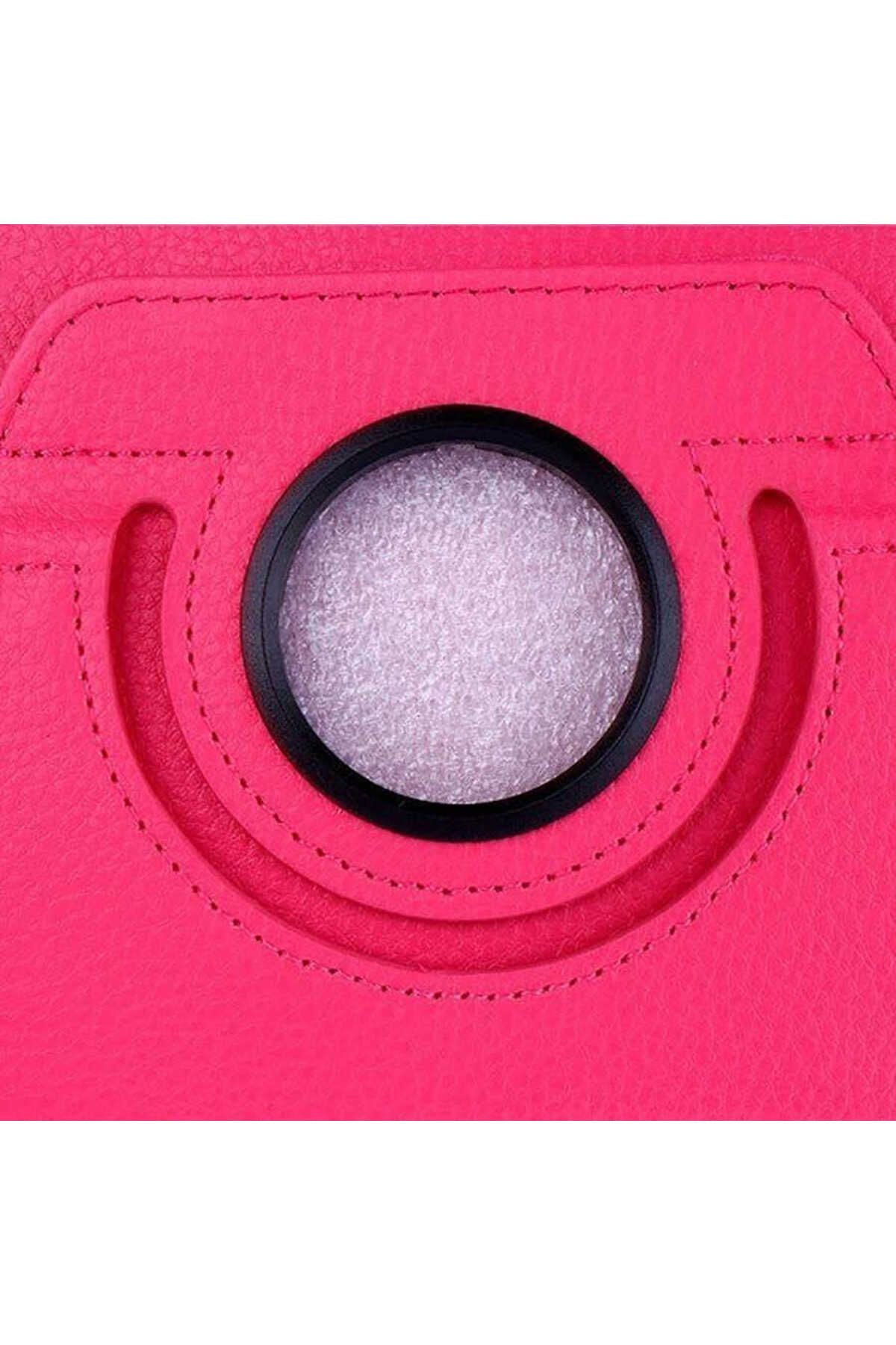 Galaxy Tab 4 8.0 T330 Zore Dönebilen Standlı Kılıf - Pembe