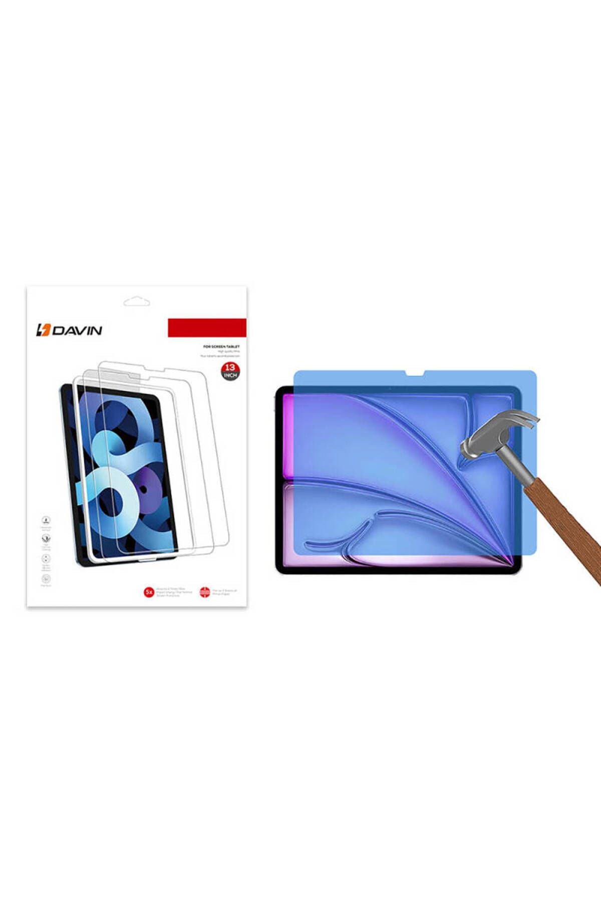 iPad Pro 13 2024 Davin Tablet Nano Ekran Koruyucu