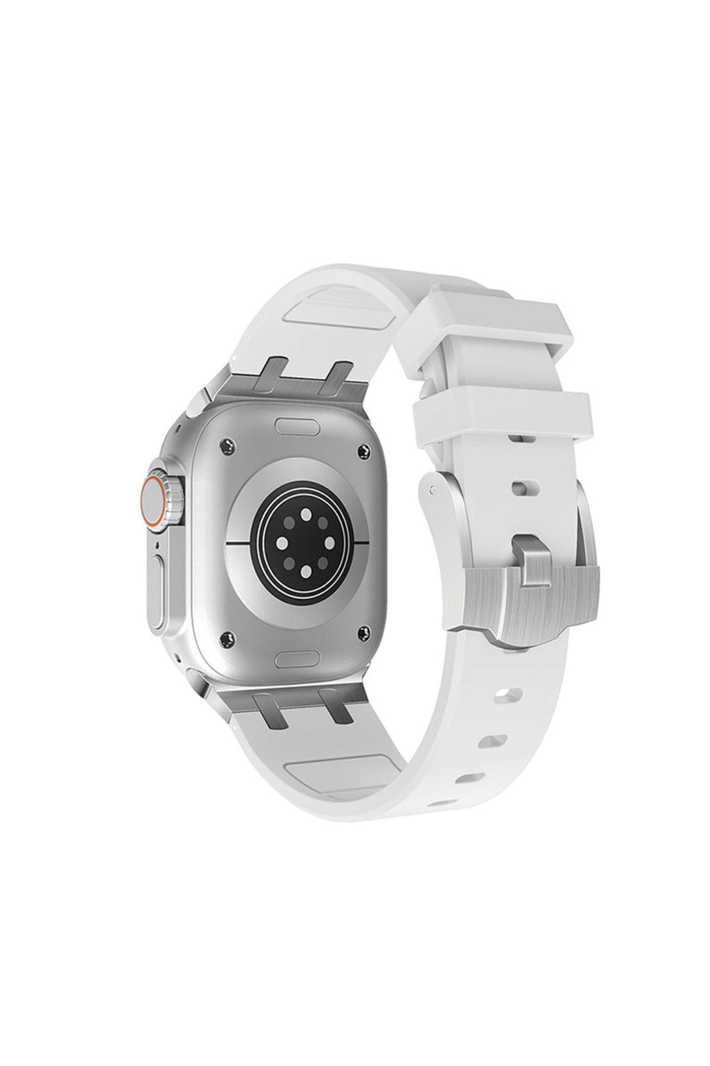 Watch 7 45mm Uyumlu KRD-89 Uyumlu Zore Kordon-Gümüş