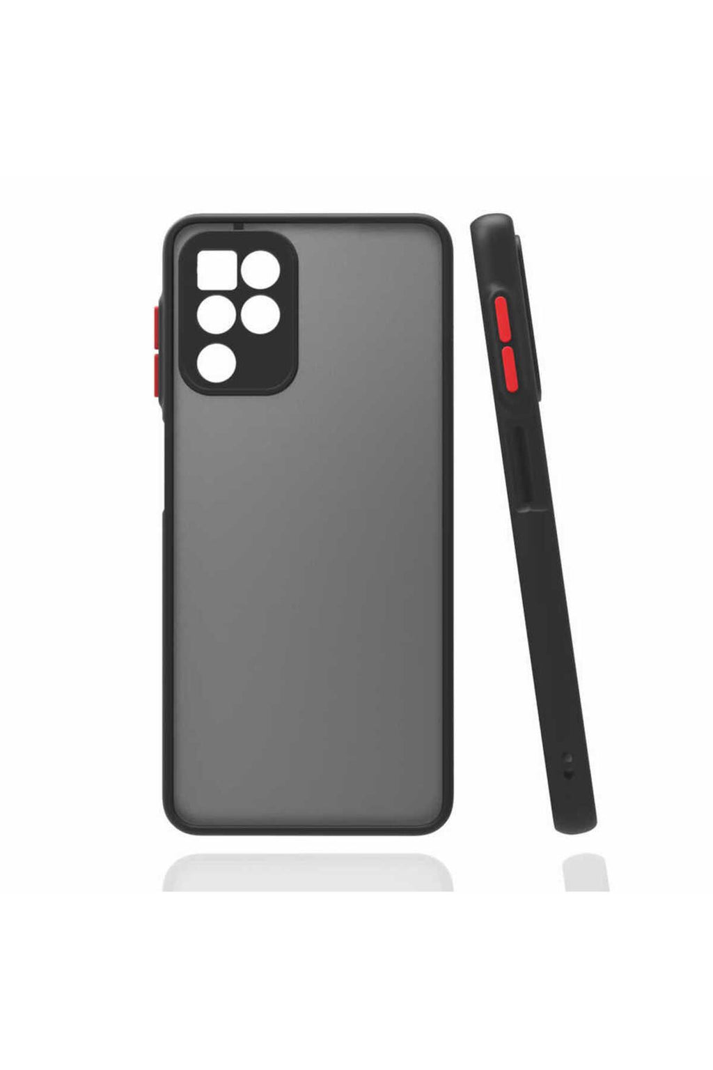 Galaxy A22 4G Kılıf Zore Hux Kapak - Siyah