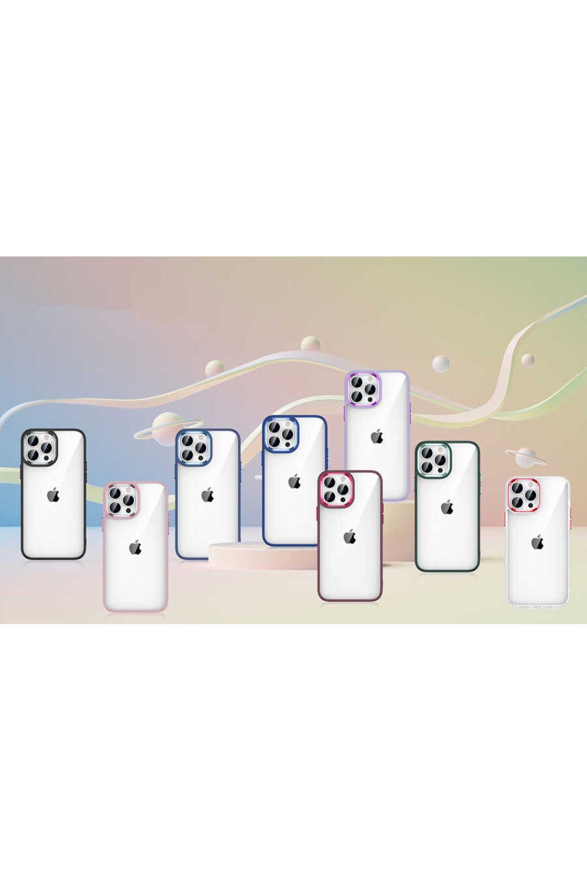 iPhone 14 Pro Uyumlu Zore Flora Kılıf-Lila