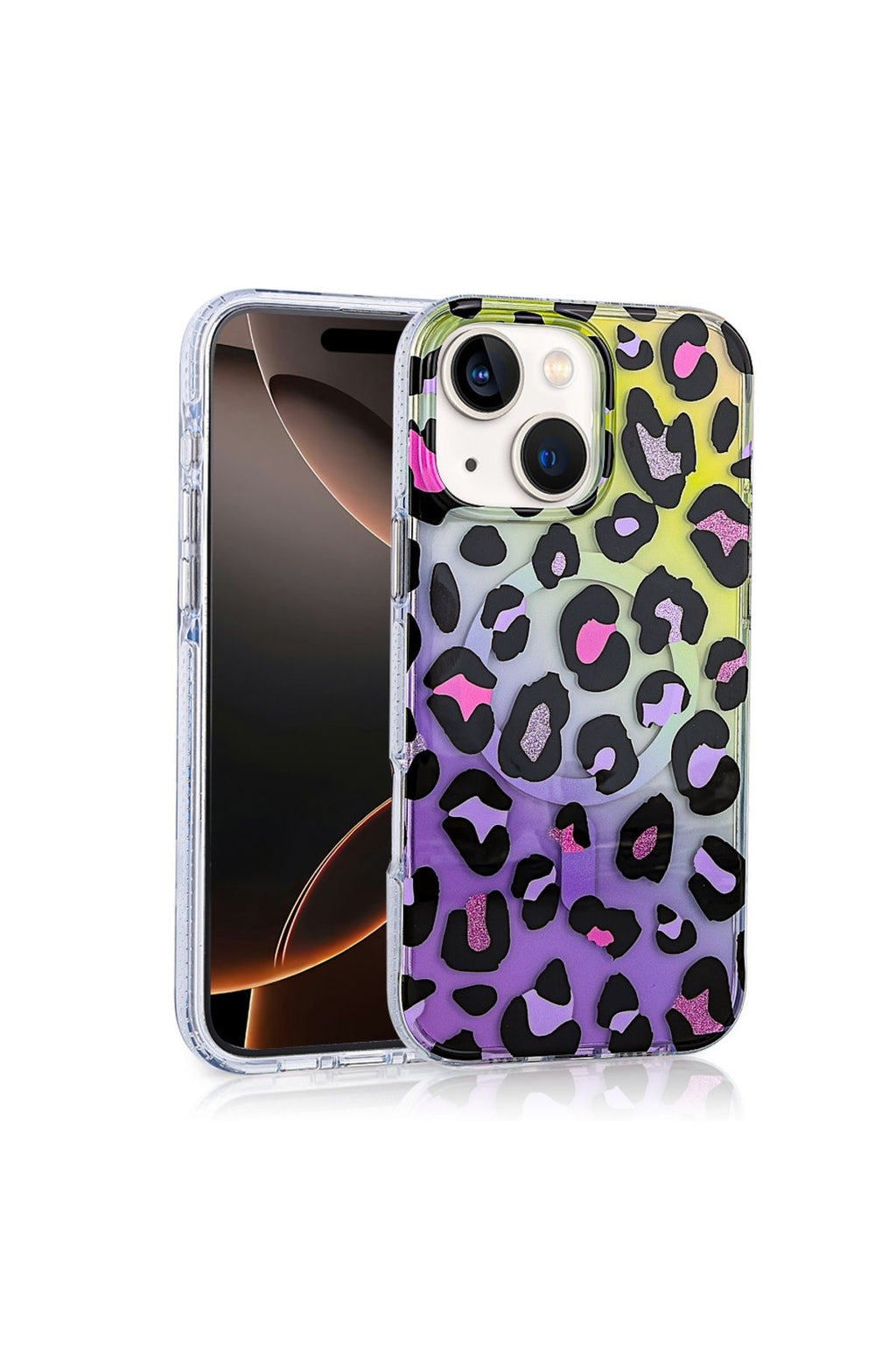 iPhone 14 Uyumlu Kılıf Magsafe Şarj Özellikli Zore Jago Kapak-Beyaz