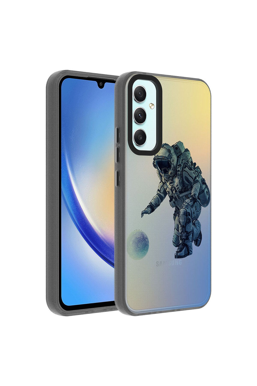 Galaxy A34 Kılıf Desenli Zore Dragon Sert Kapak - Kelimeler