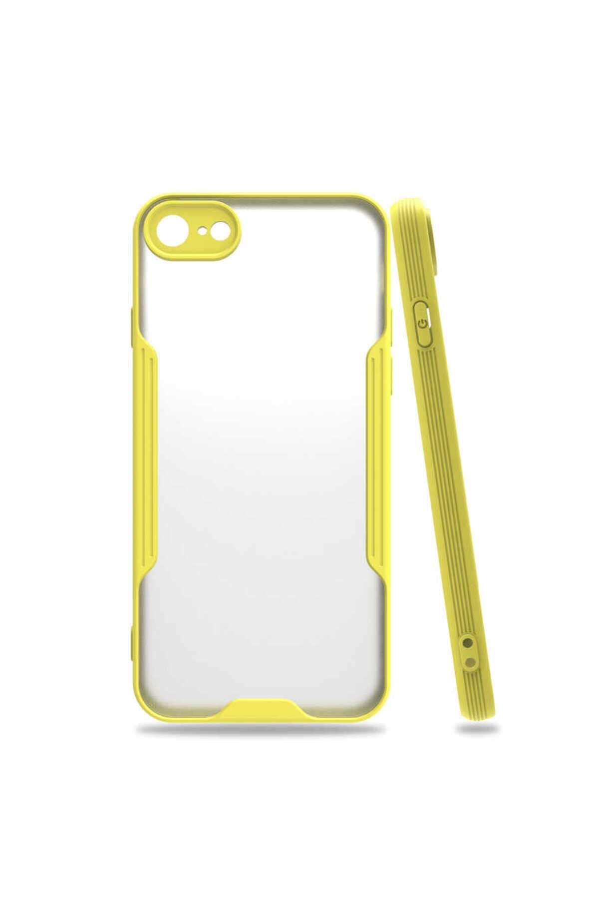 iPhone SE 2022 Uyumlu AKAV Parfe Kılıf-Pembe