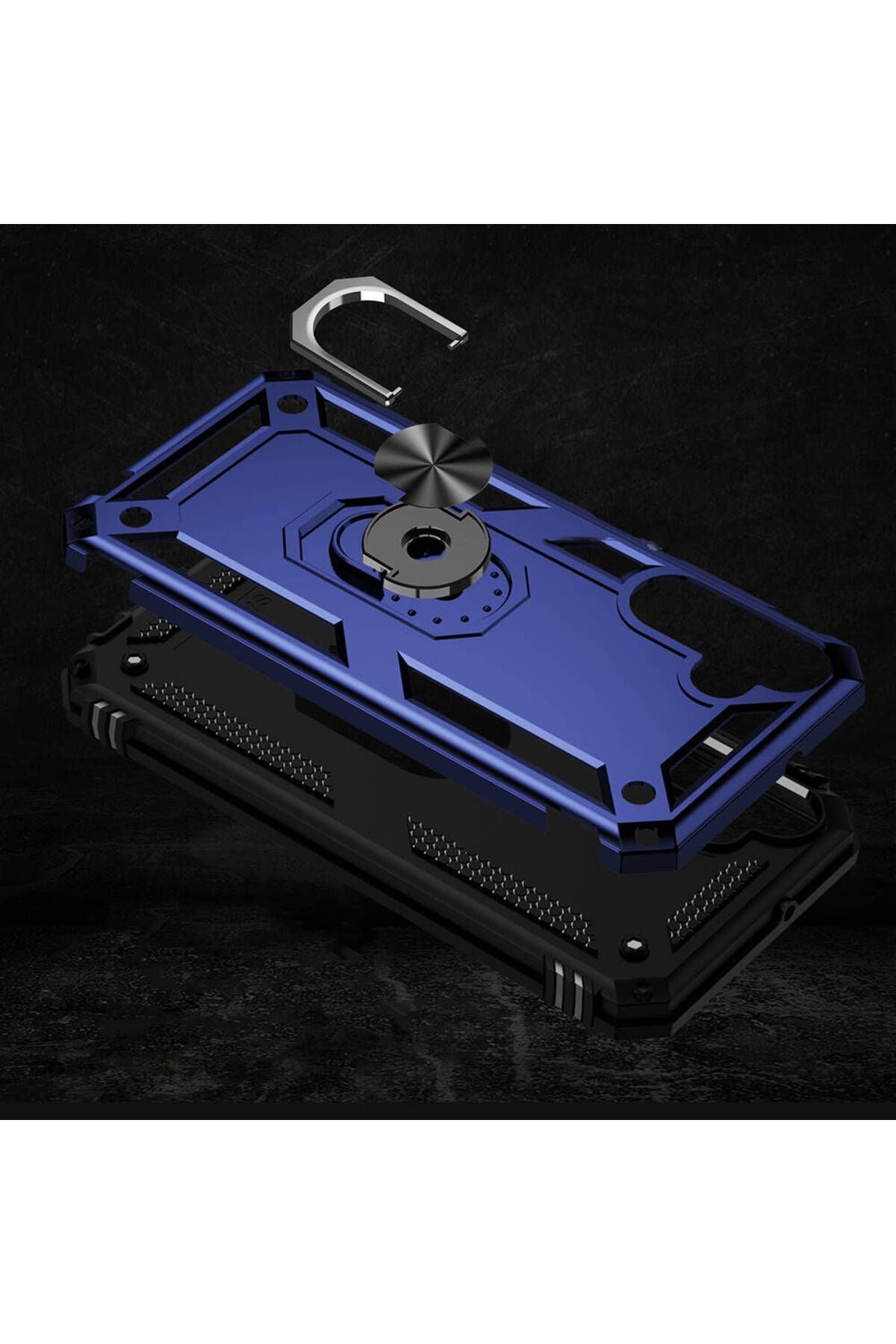 Galaxy A15 Kılıf Zore Vega Kapak - Mavi