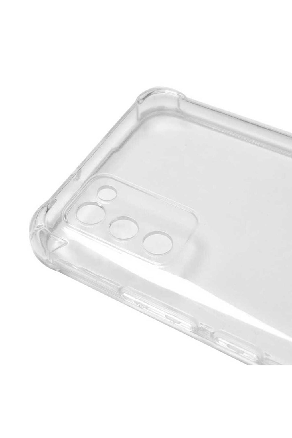 Galaxy A02S Kılıf RNTC Kamera Korumalı Nitro Anti Shock Silikon - Renksiz