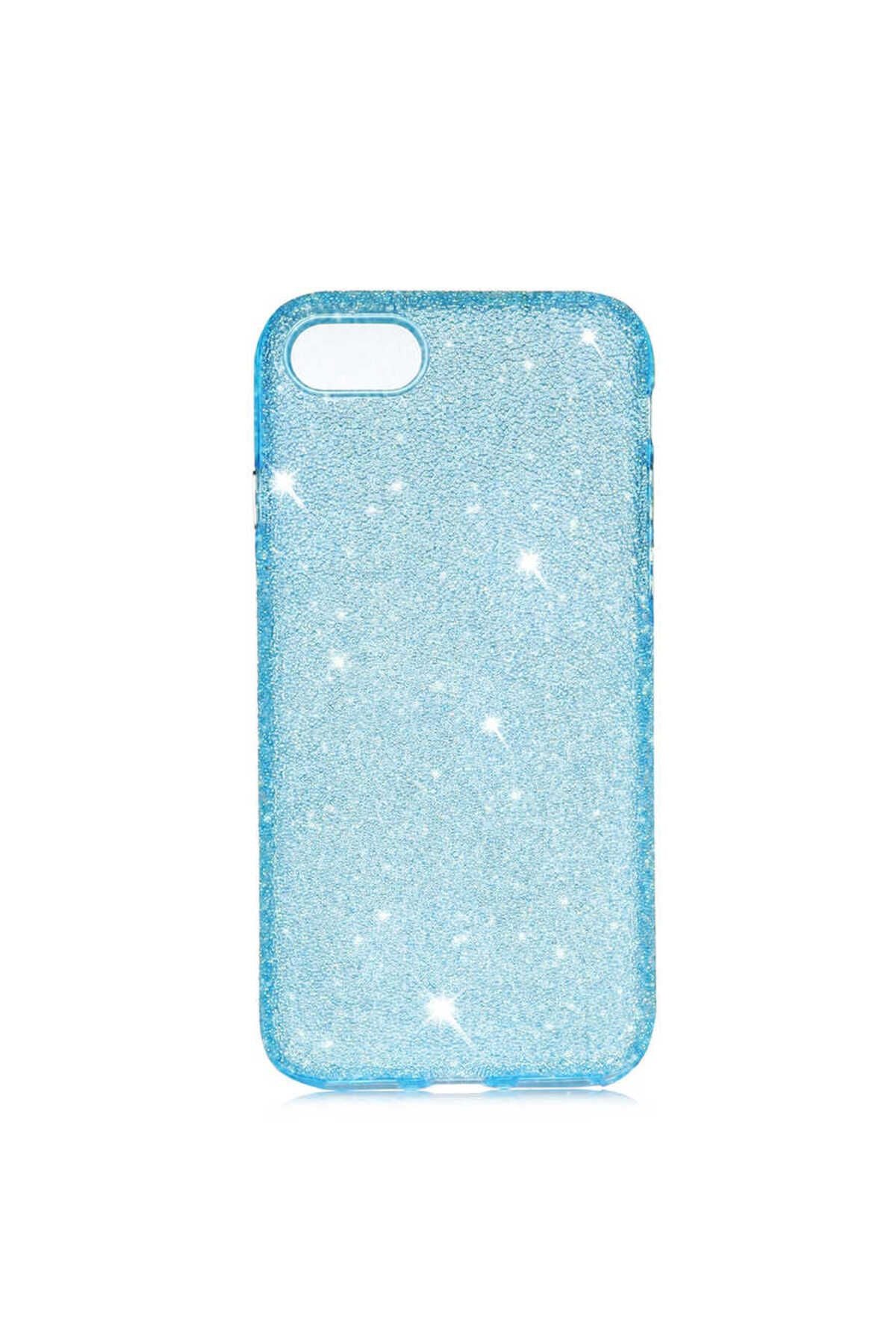 iPhone SE 2022 Uyumlu  Eni Kılıf-Mavi