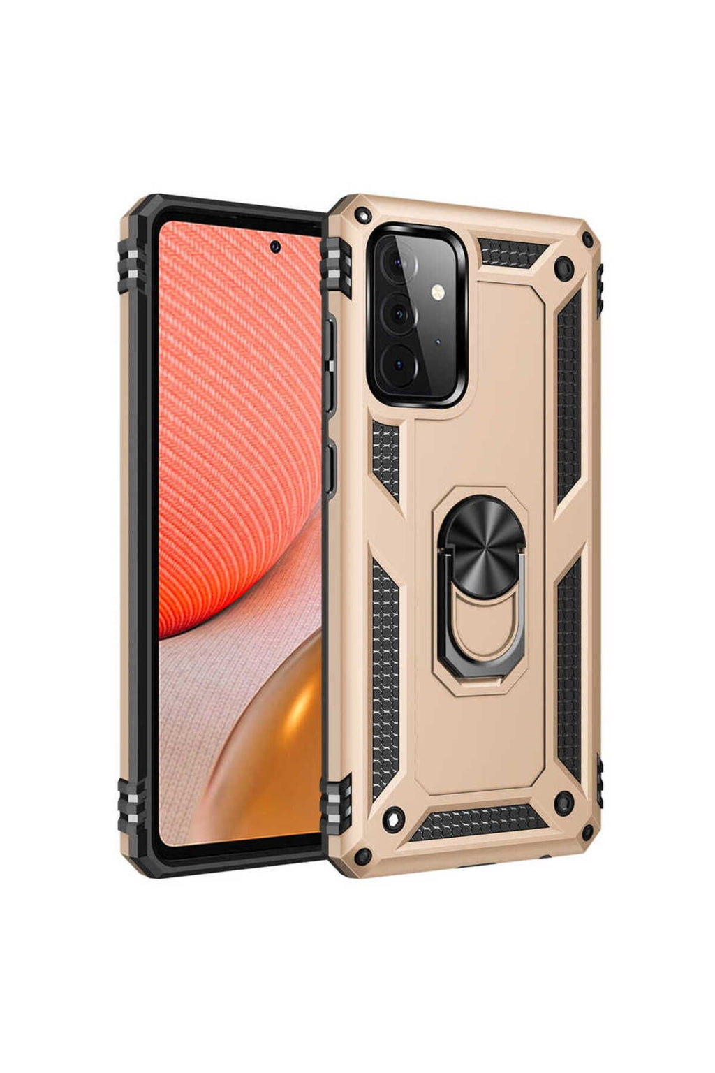 Galaxy A52 Kılıf Zore Vega Kapak - Siyah