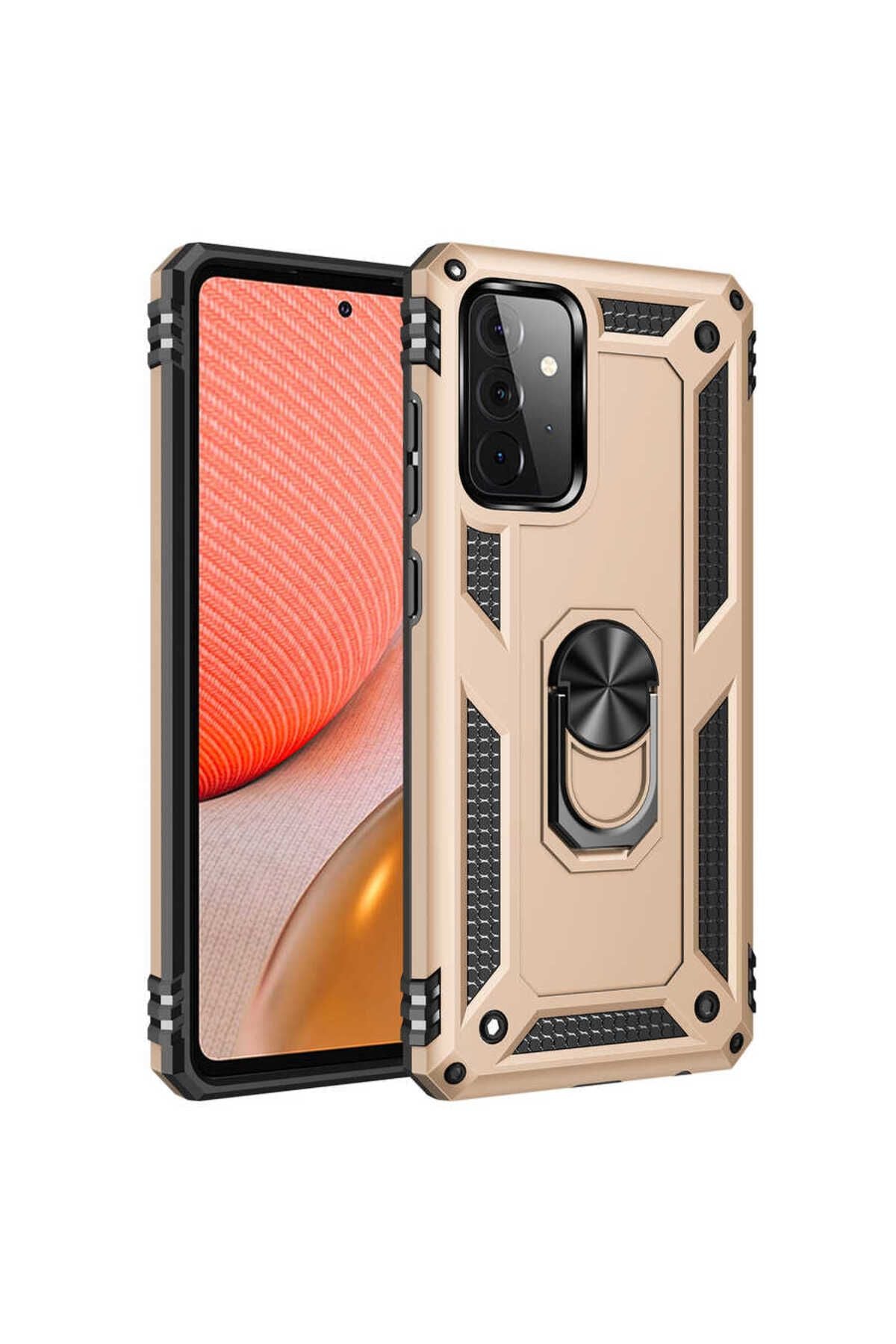 Galaxy A52 Kılıf Zore Vega Kapak - Siyah