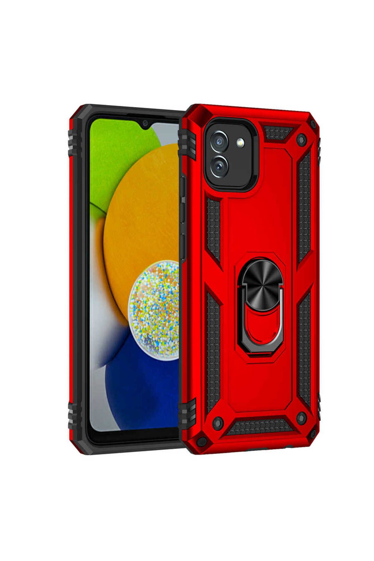 Galaxy A03 Kılıf Zore Vega Kapak - Rose Gold