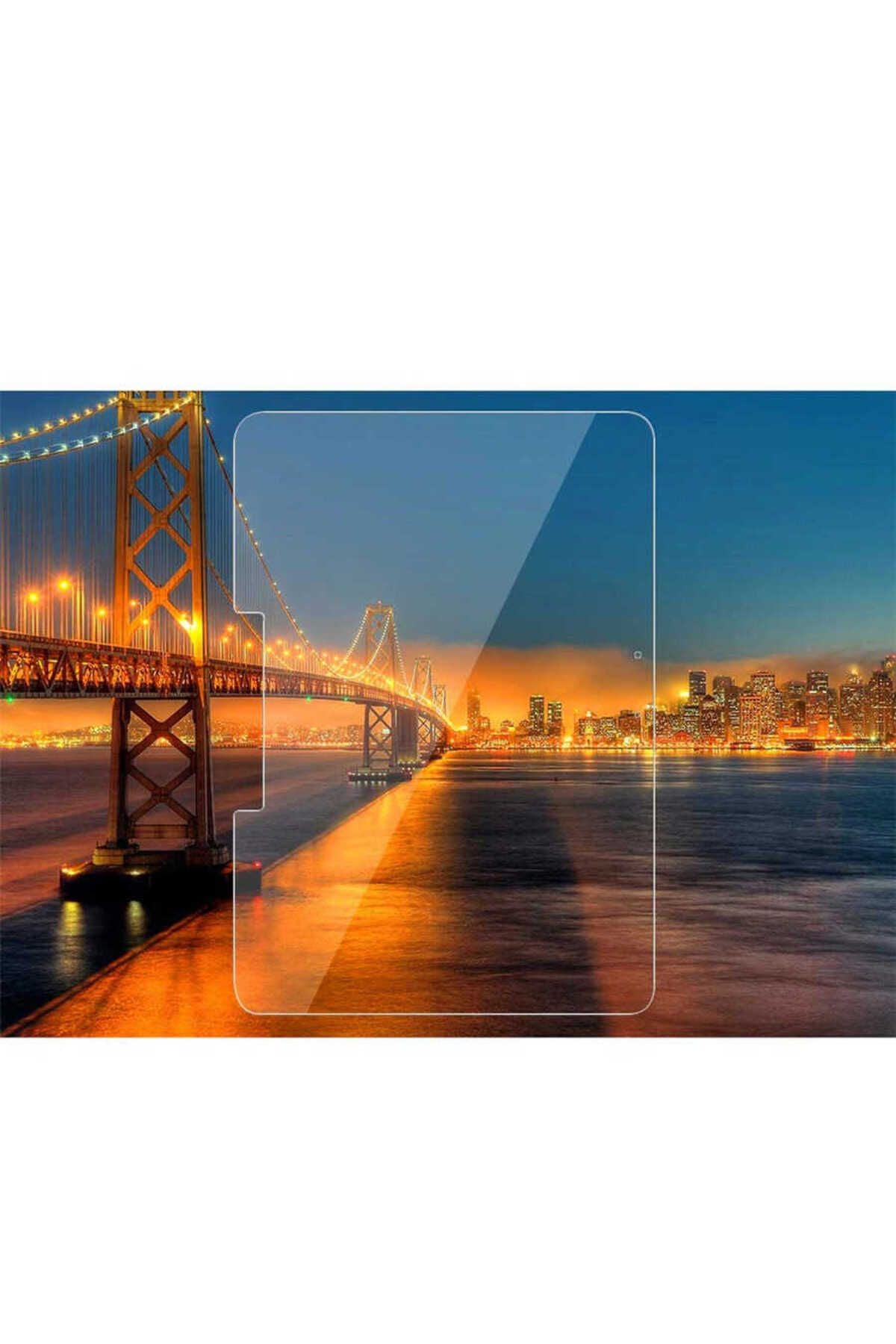 Galaxy Tab Active Pro T547 Uyumlu Zore Tablet Temperli Cam Ekran Koruyucu-Renksiz