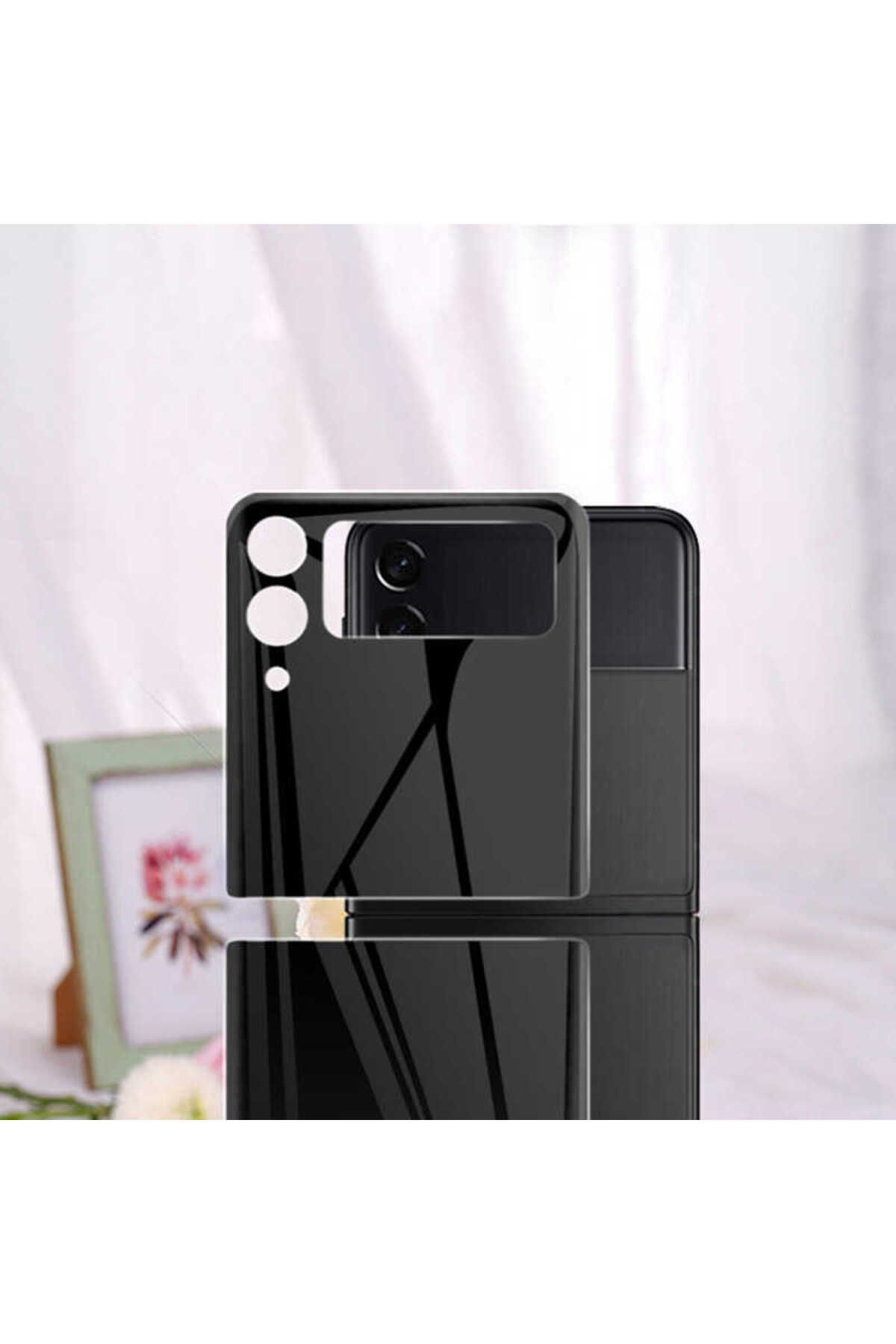 Galaxy Z Flip 4 Uyumlu Lofy 3D Side Glass Ekran Koruyucu