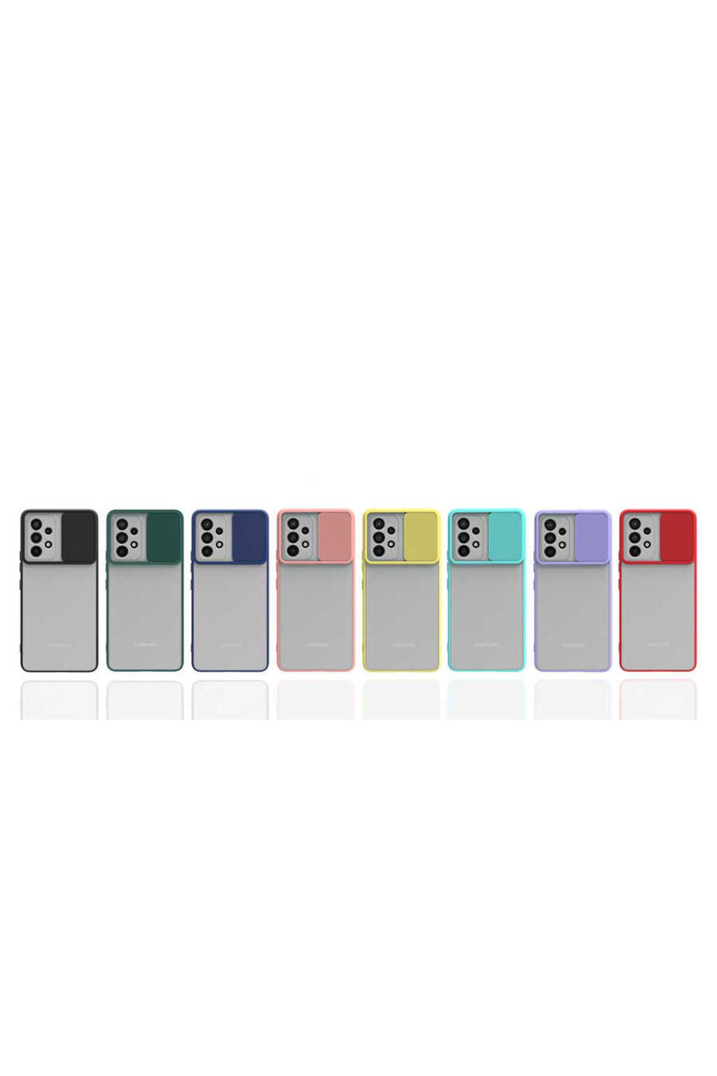 Galaxy A53 5G Kılıf Zore Lensi Kapak - Pembe Açık