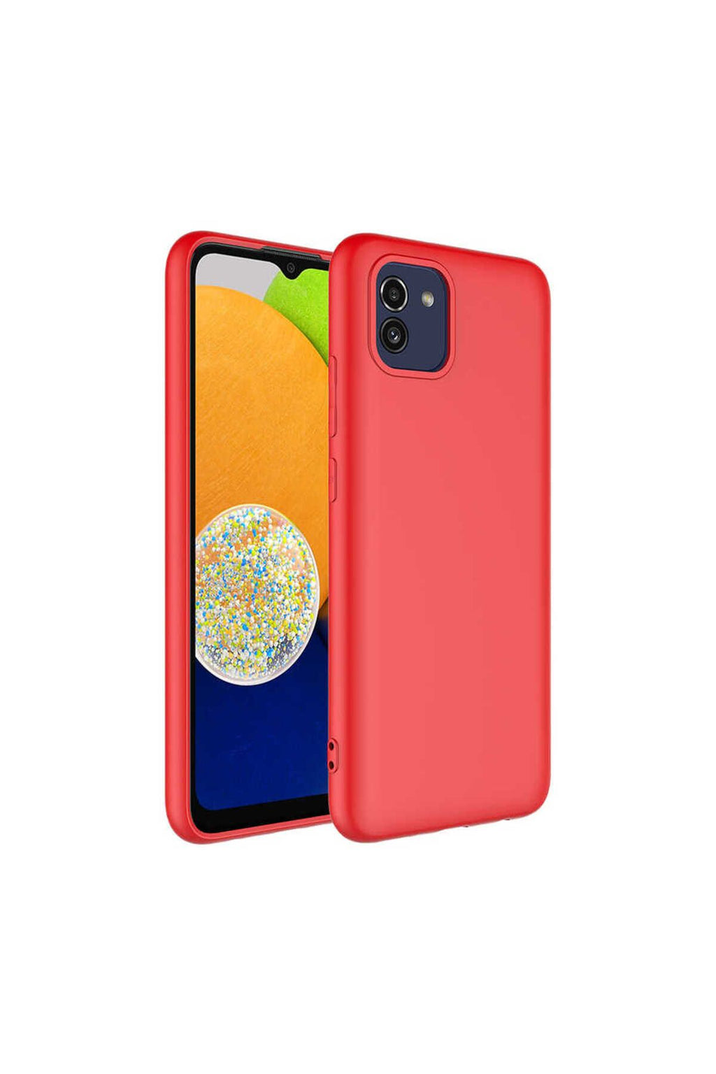 Galaxy A03 Kılıf Zore Mara Lansman Kapak - Kırmızı