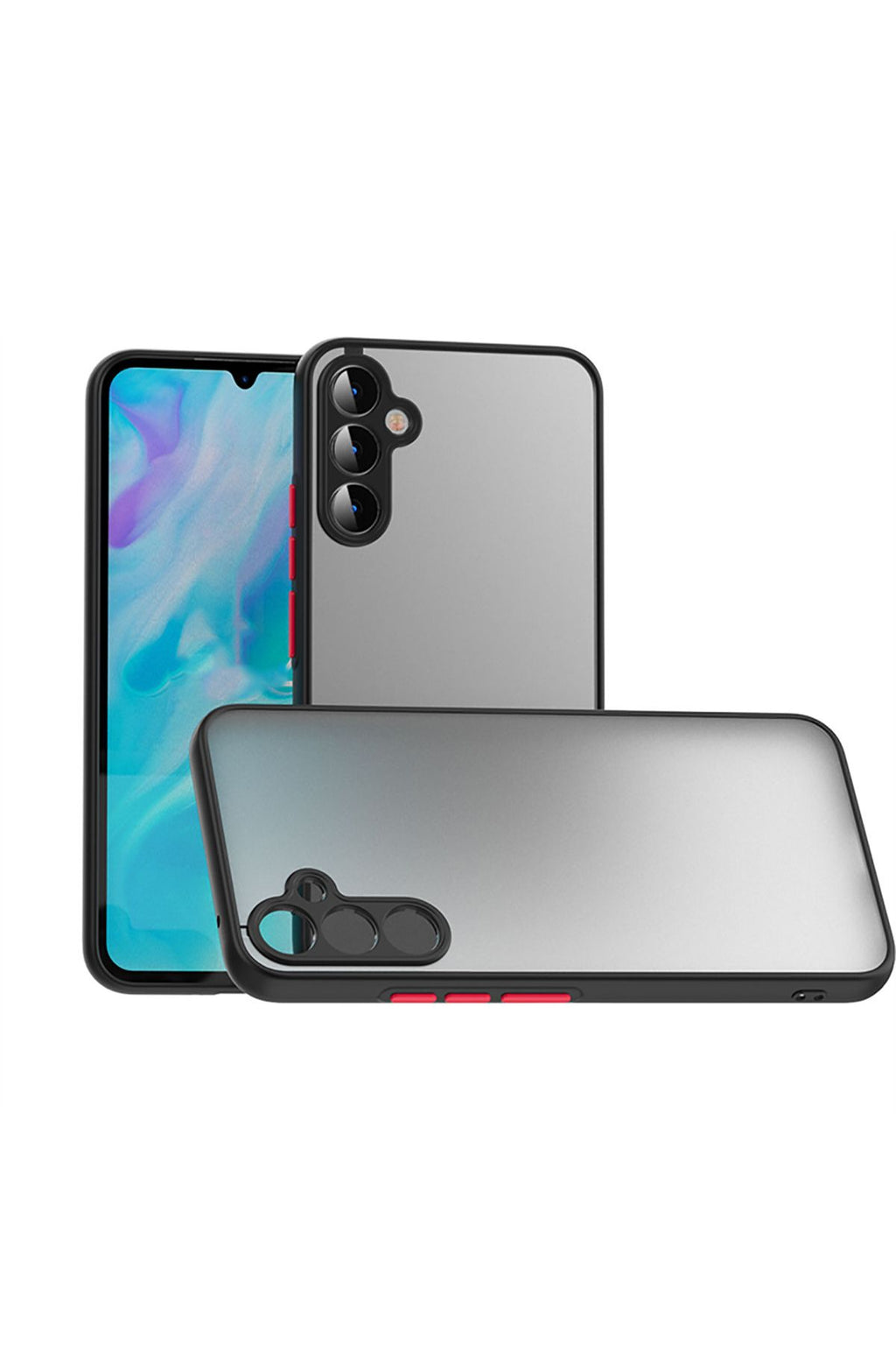 Galaxy A14 Kılıf Zore Hux Kapak - Lacivert