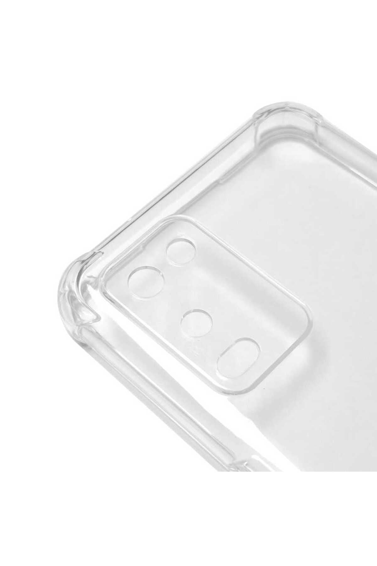 A54 4G Kılıf Zore Kamera Korumalı Nitro Anti Shock Silikon - Renksiz