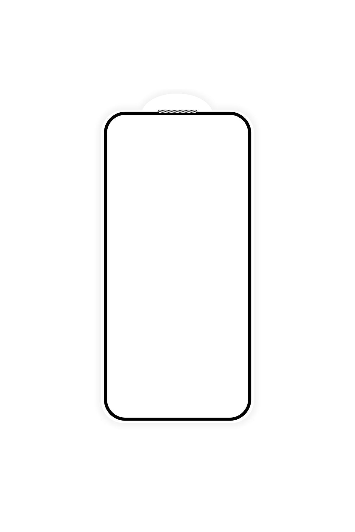 iPhone 15 Pro Max Ahize Toz Önleyici Uyumlu Zore Anti-Dust Temperli Ekran Koruyucu