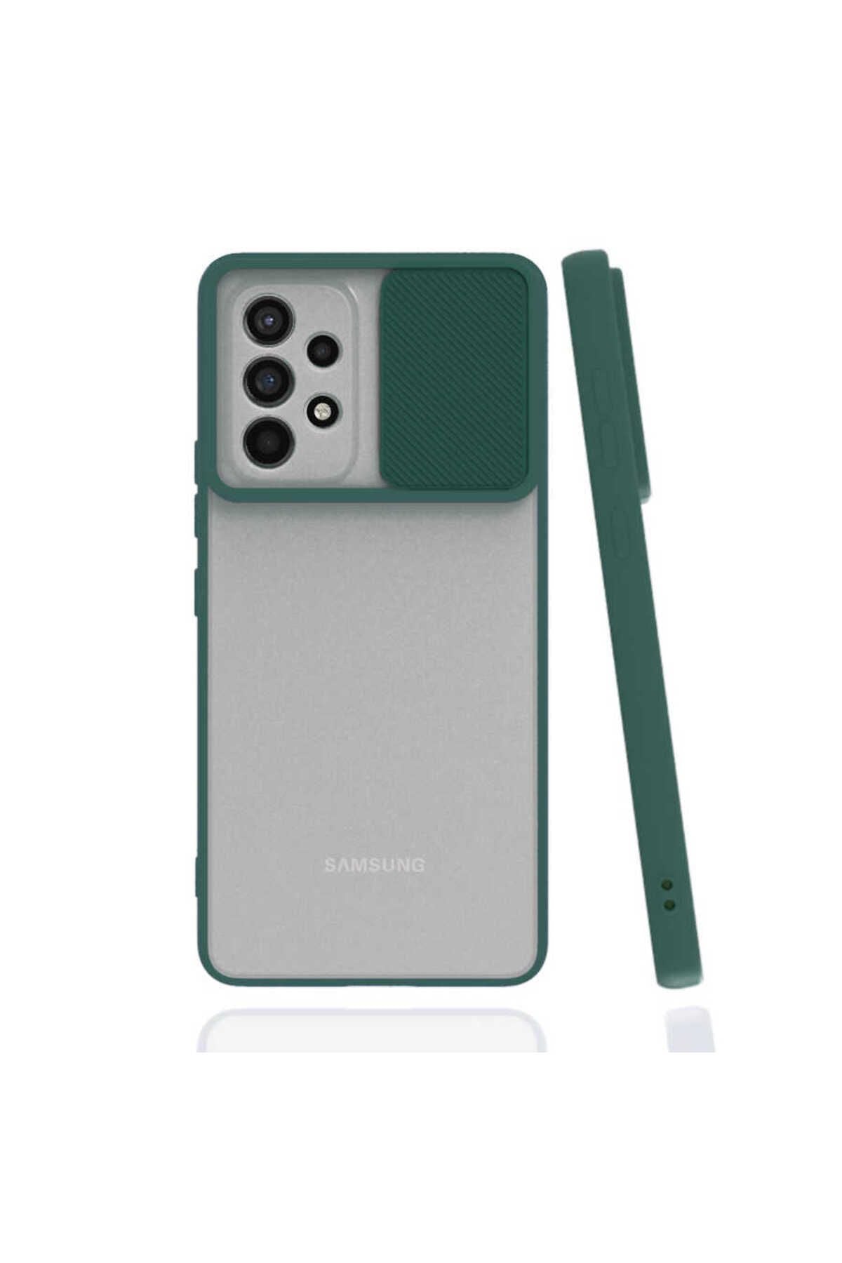 Galaxy A23 Kılıf Zore Lensi Kapak - Lila