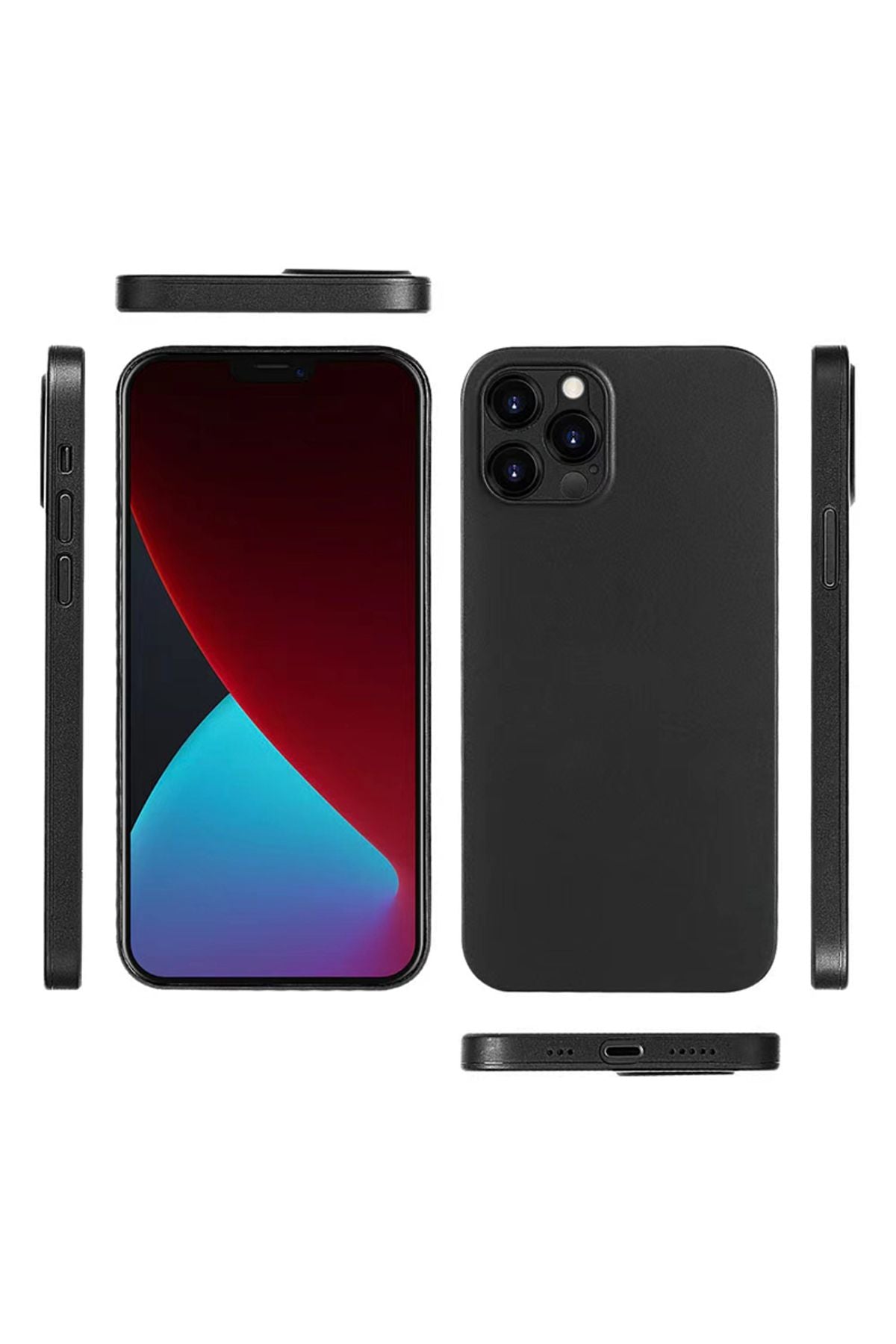 iPhone 14 Pro Uyumlu Zore Eko PP Kılıf-Derin Mor