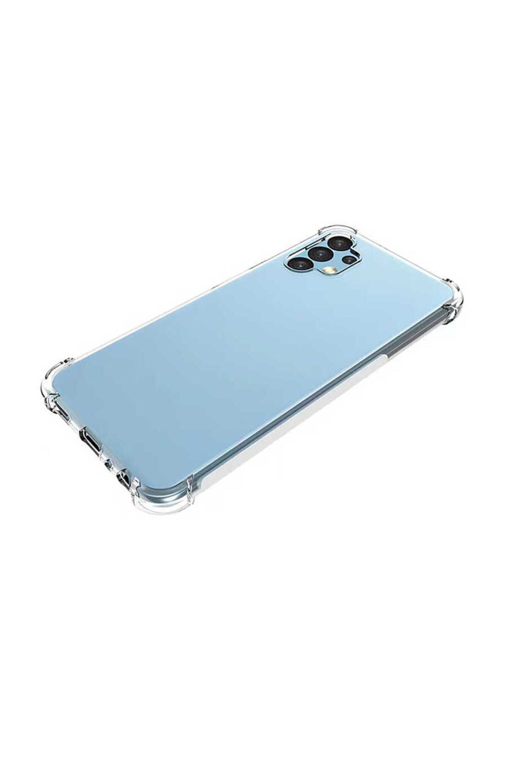 Galaxy A13 4G Kılıf Zore Nitro Anti Shock Silikon - Renksiz