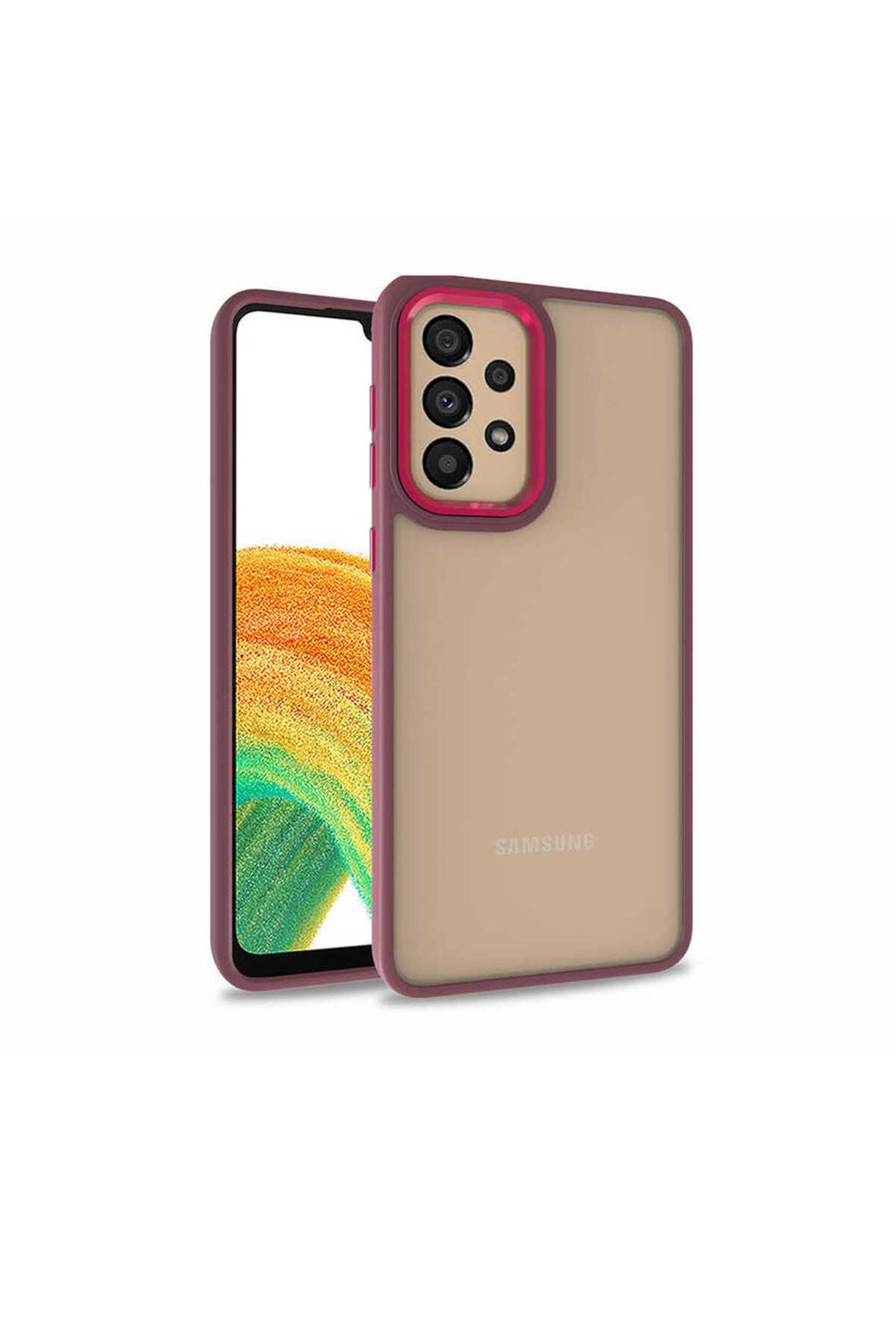 Galaxy A52 Kılıf Zore Flora Kapak - Yeşil