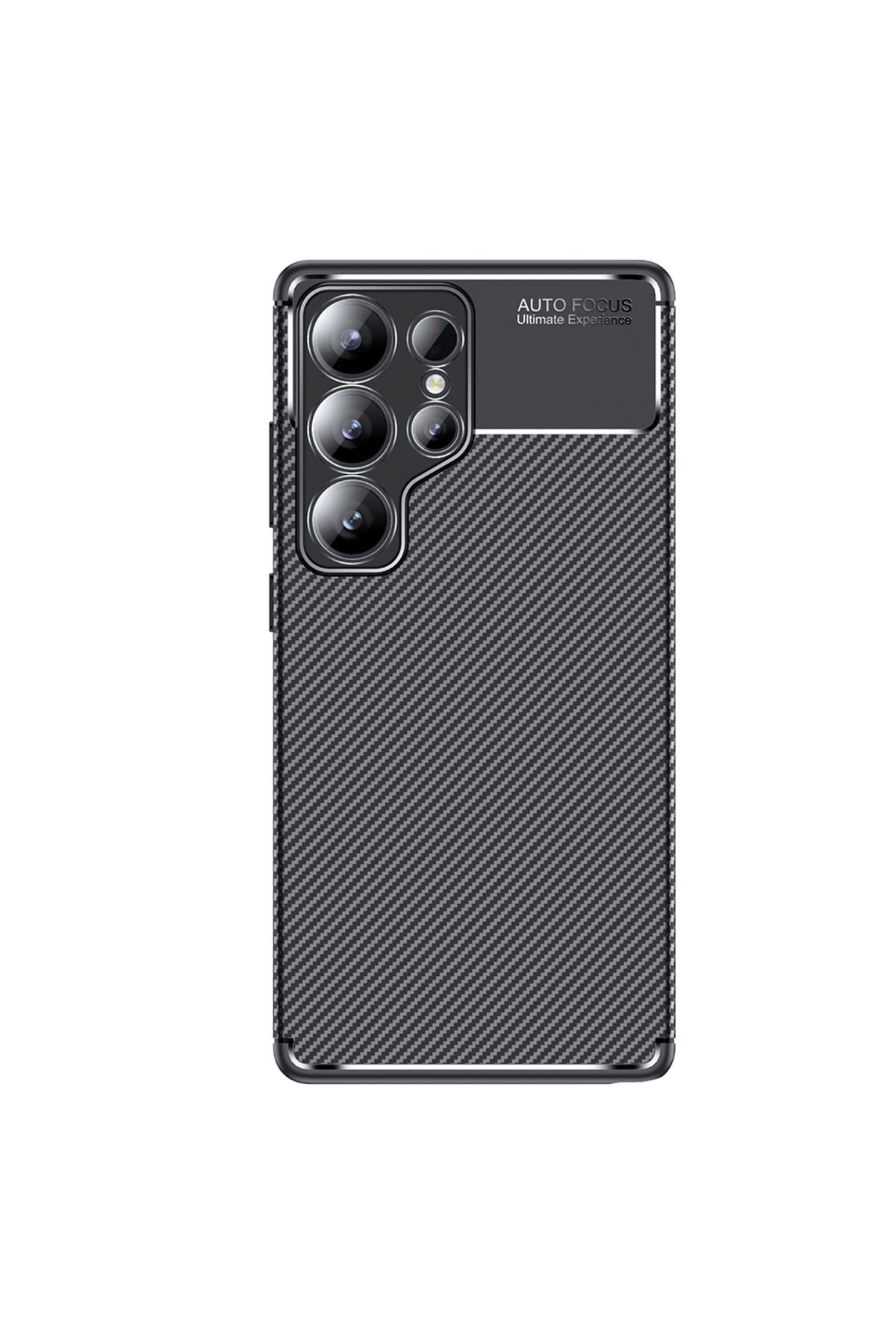 Galaxy S25 Ultra Uyumlu Kılıf Zore Negro Silikon Kapak-Siyah