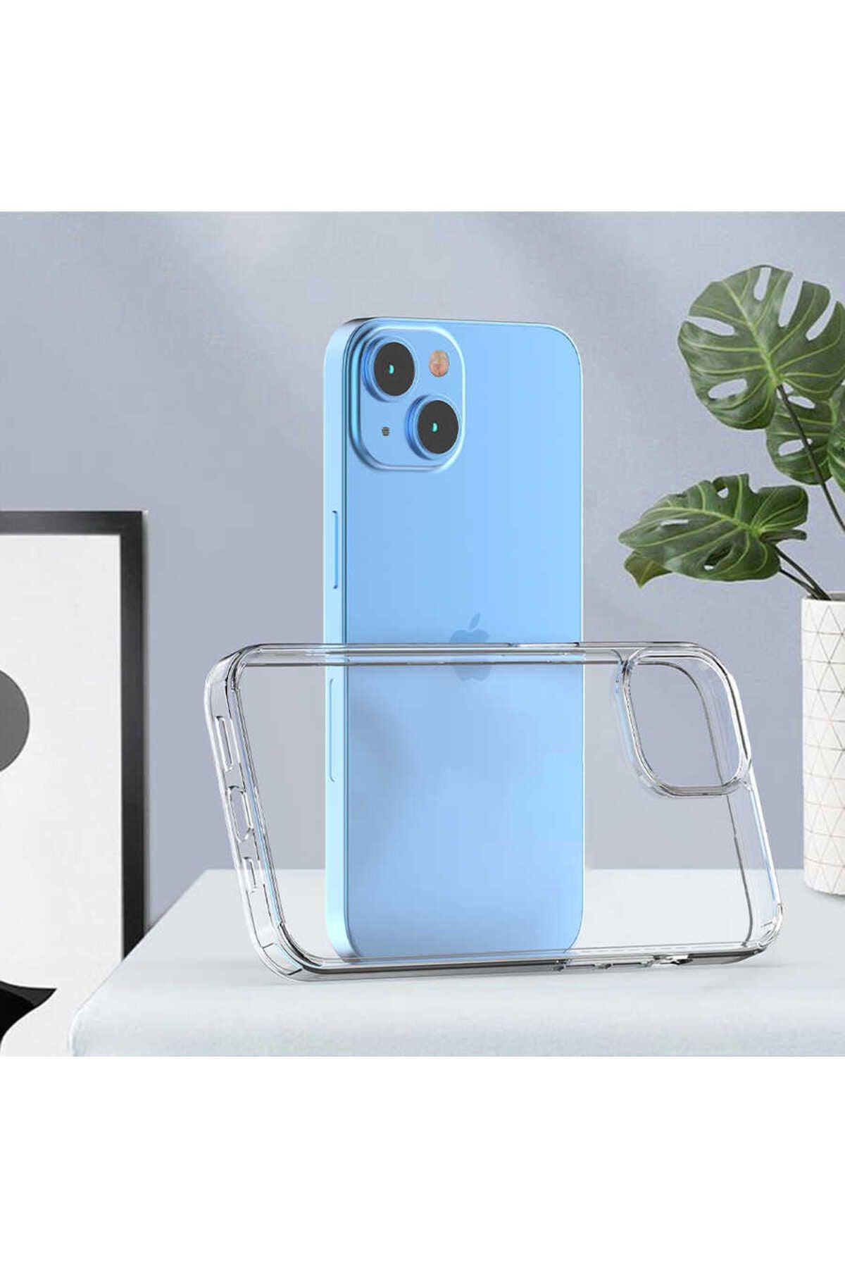 iPhone 14 Uyumlu Zore Coss Kılıf-Renksiz