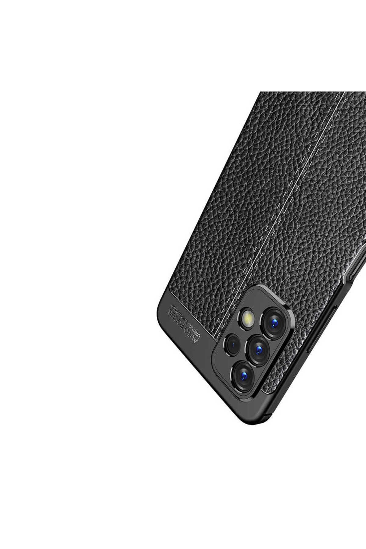 Galaxy A23 Kılıf Zore Niss Silikon Kapak - Siyah