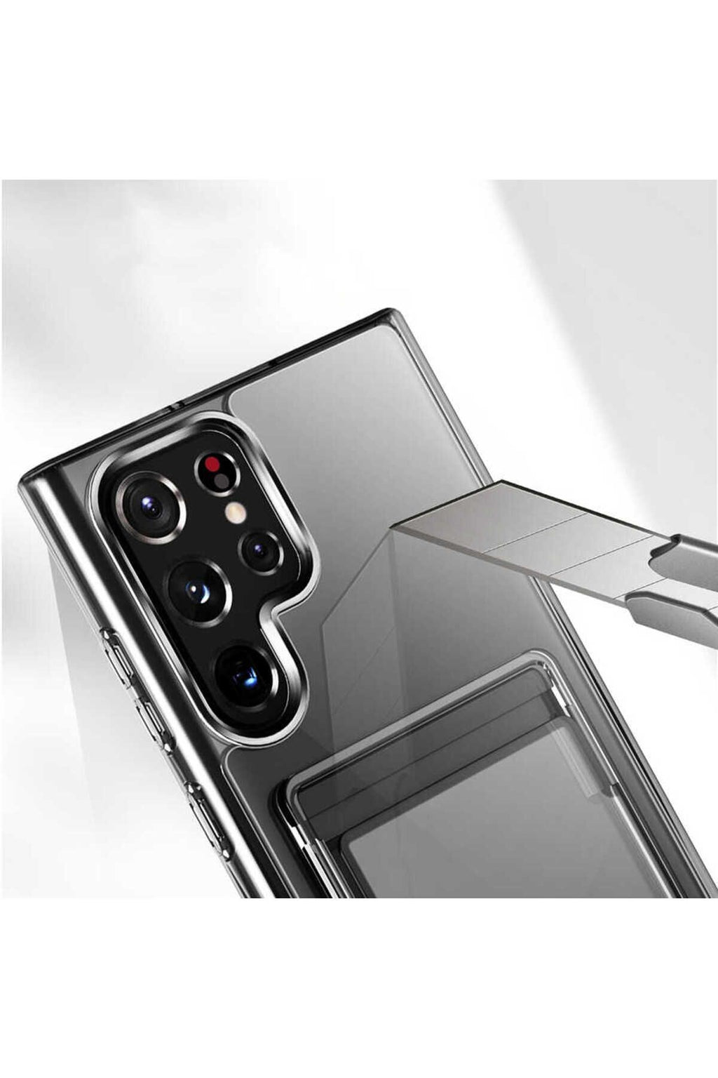 Galaxy S23 Ultra Uyumlu Zore MBD-a Kılıf-Renksiz