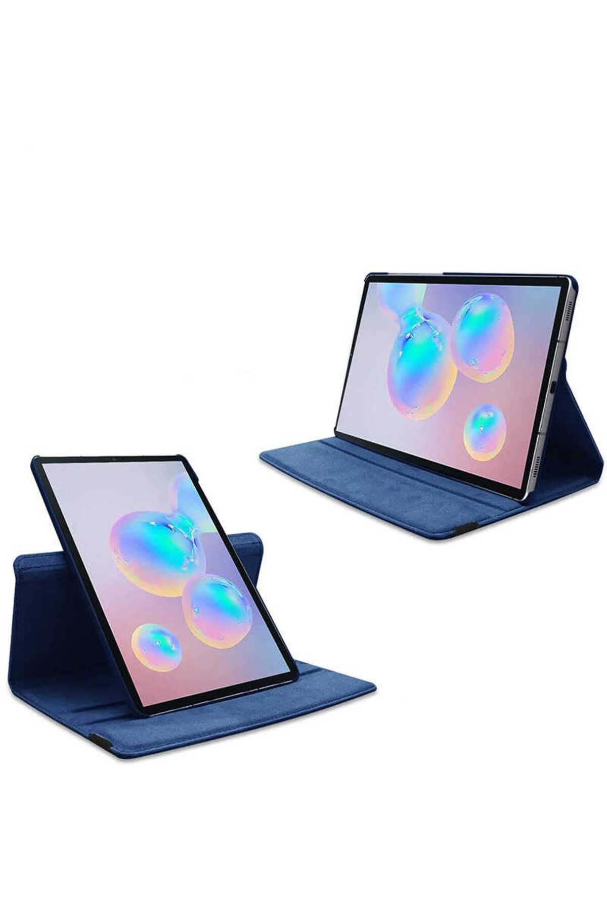 Galaxy Tab S8 Ultra SM-X900  Uyumlu Zore Dönebilen Standlı Kılıf-Siyah