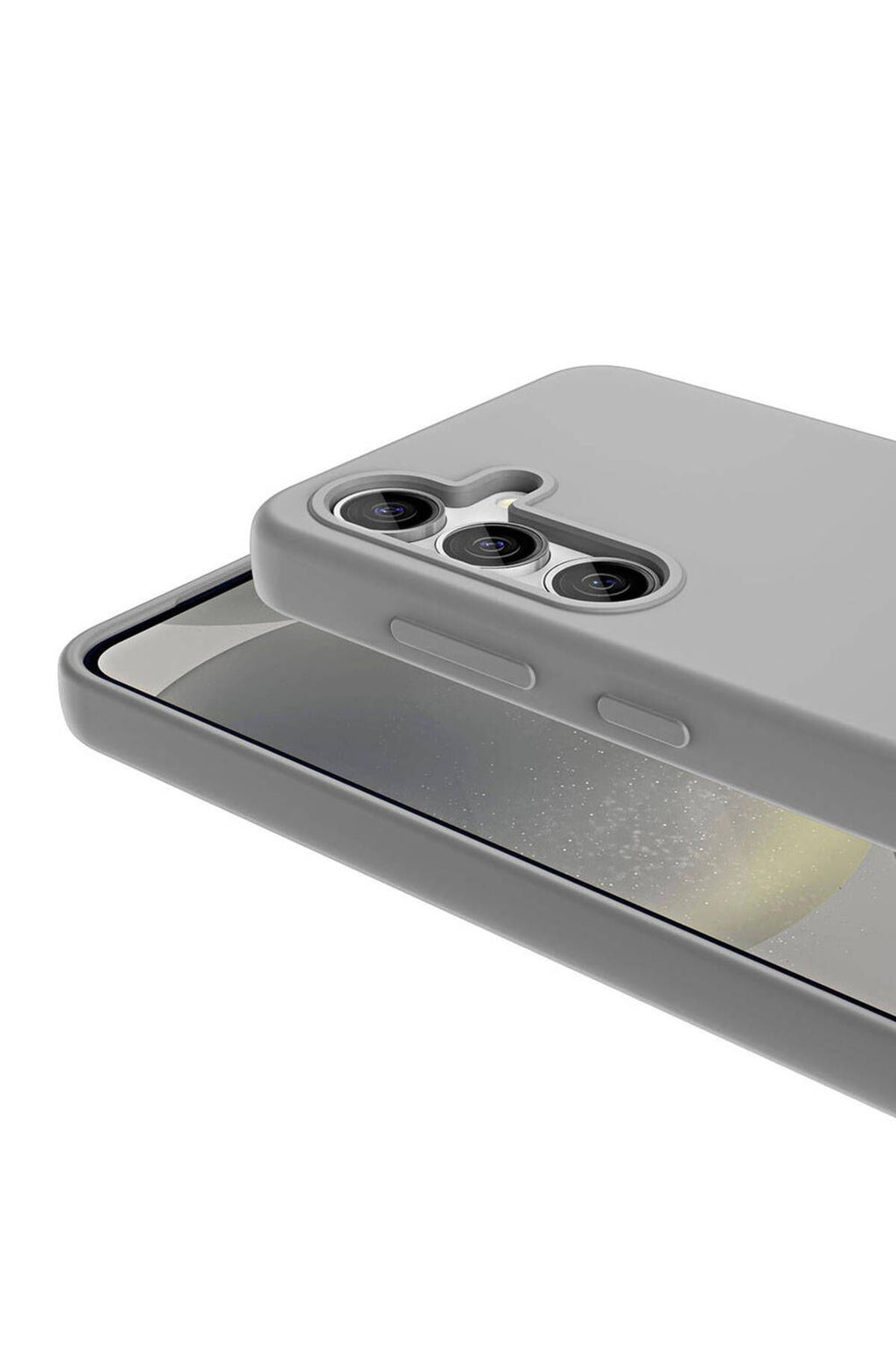 Galaxy S24 Plus Kılıf Magsafe Şarj Özellikli Sıvı Teknolojili Silinebilir Sert Zore Kivi Kapak-Kırmı