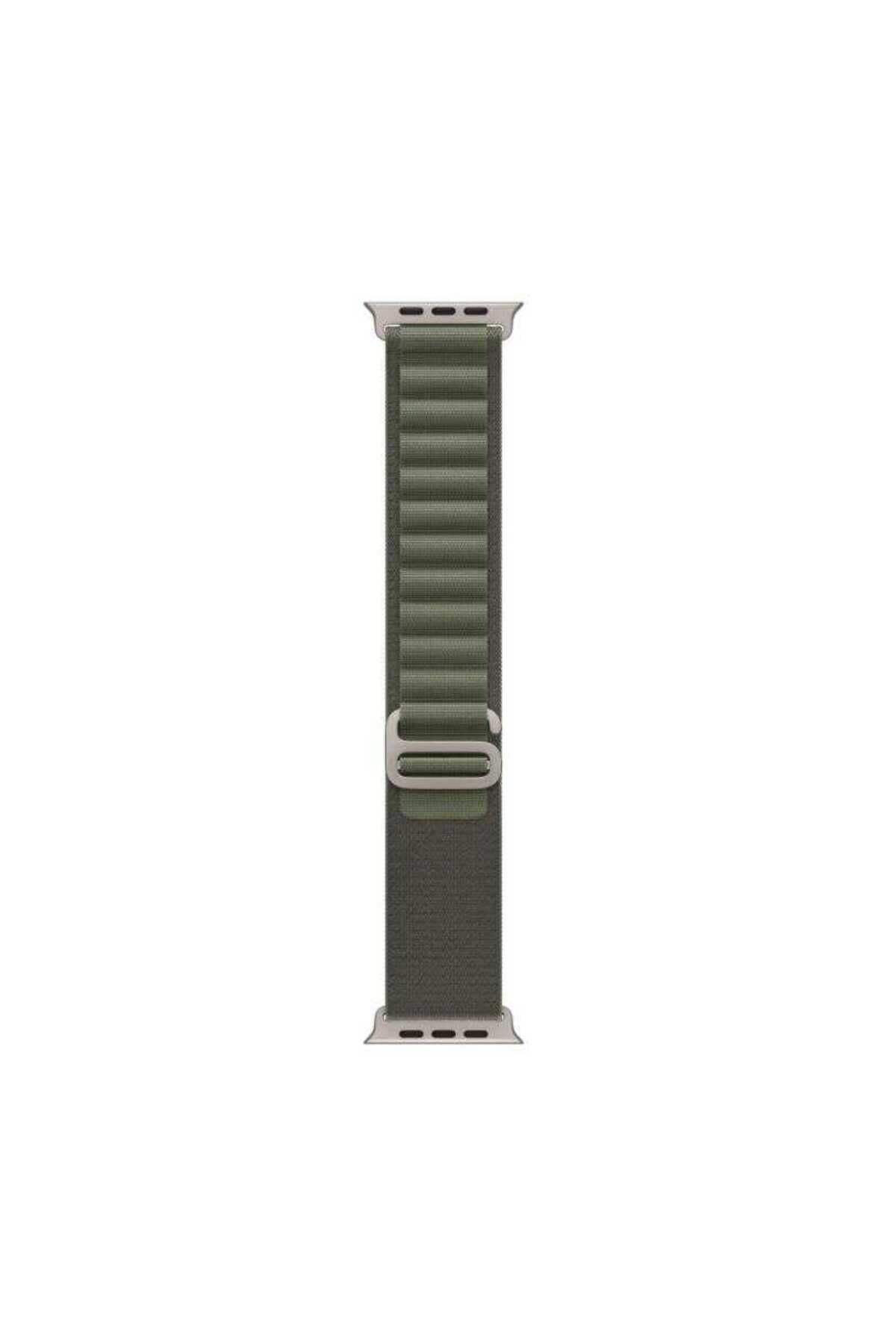 Watch Ultra 49mm Uyumlu KRD-74 Hasır Zore Kordon-Mor