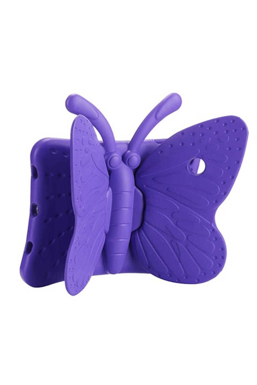iPad Mini 5. Nesil  Uyumlu Zore Butterfly Standlı Tablet Kılıf-Mor