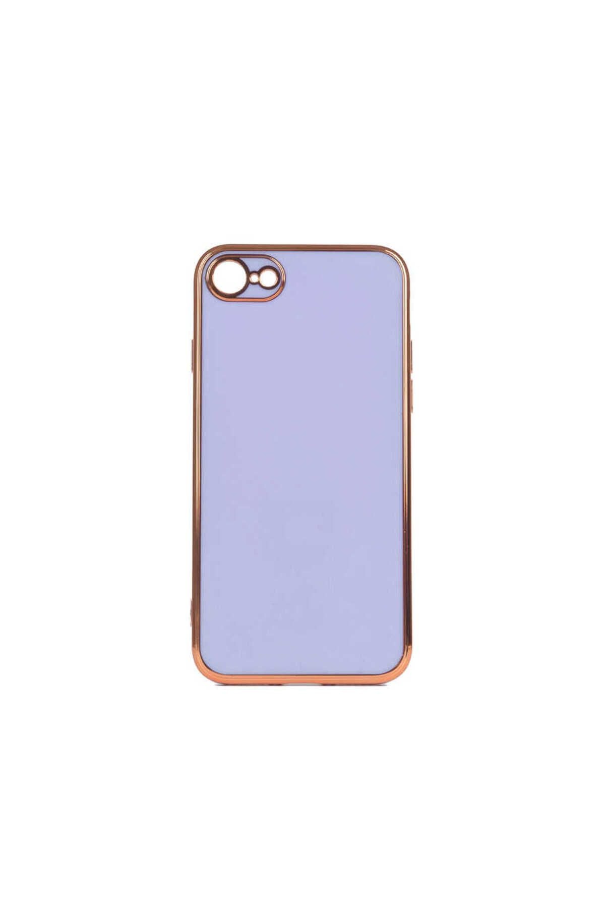 iPhone SE 2022 Uyumlu Zore Bark Kılıf-Mor