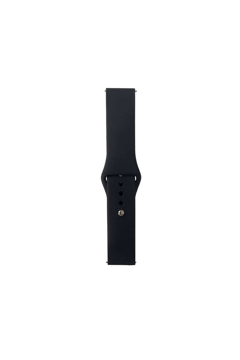 Galaxy Watch Active 2 44mm Band Serisi 20mm Klasik Kordon Silikon Strap Kayış-Lila