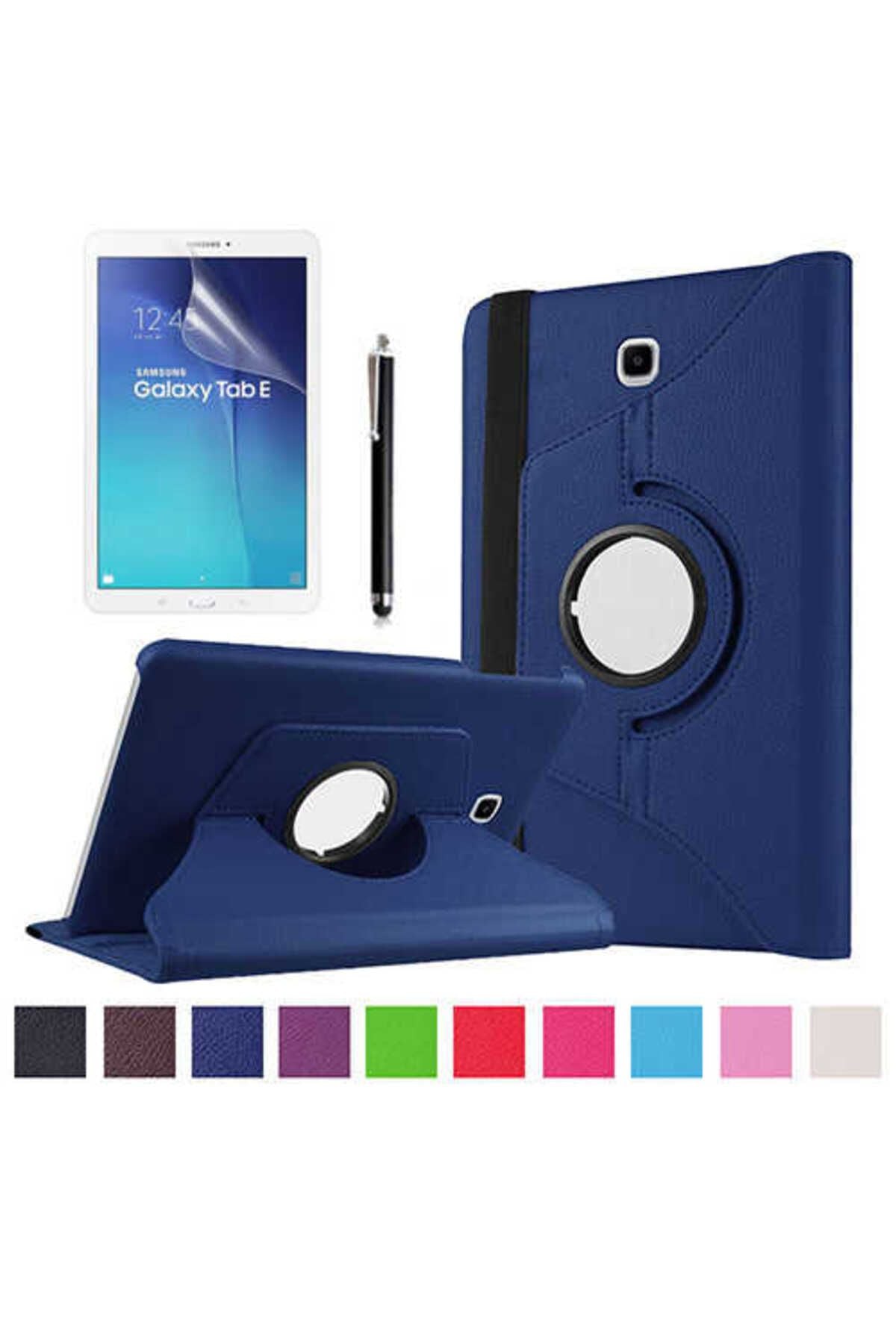 Galaxy Tab S 8.4 T700  Uyumlu Zore Dönebilen Standlı Kılıf-Mor