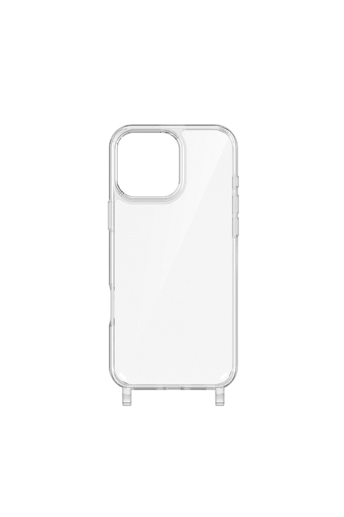 iPhone 16 Pro Uyumlu Kılıf Zore X-Rop Kapak-Şeffaf