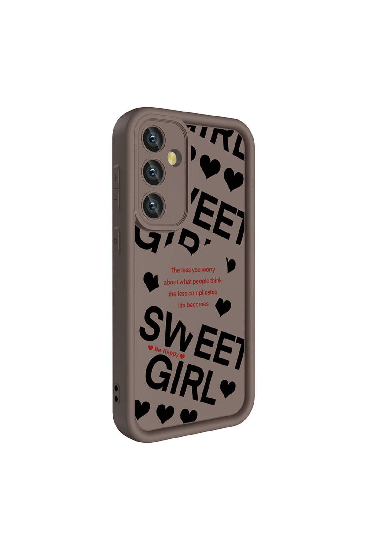 Galaxy S23 FE Kılıf Kamera Korumalı Baskılı Arka Yüzey Zore Klas Kapak - Siyah