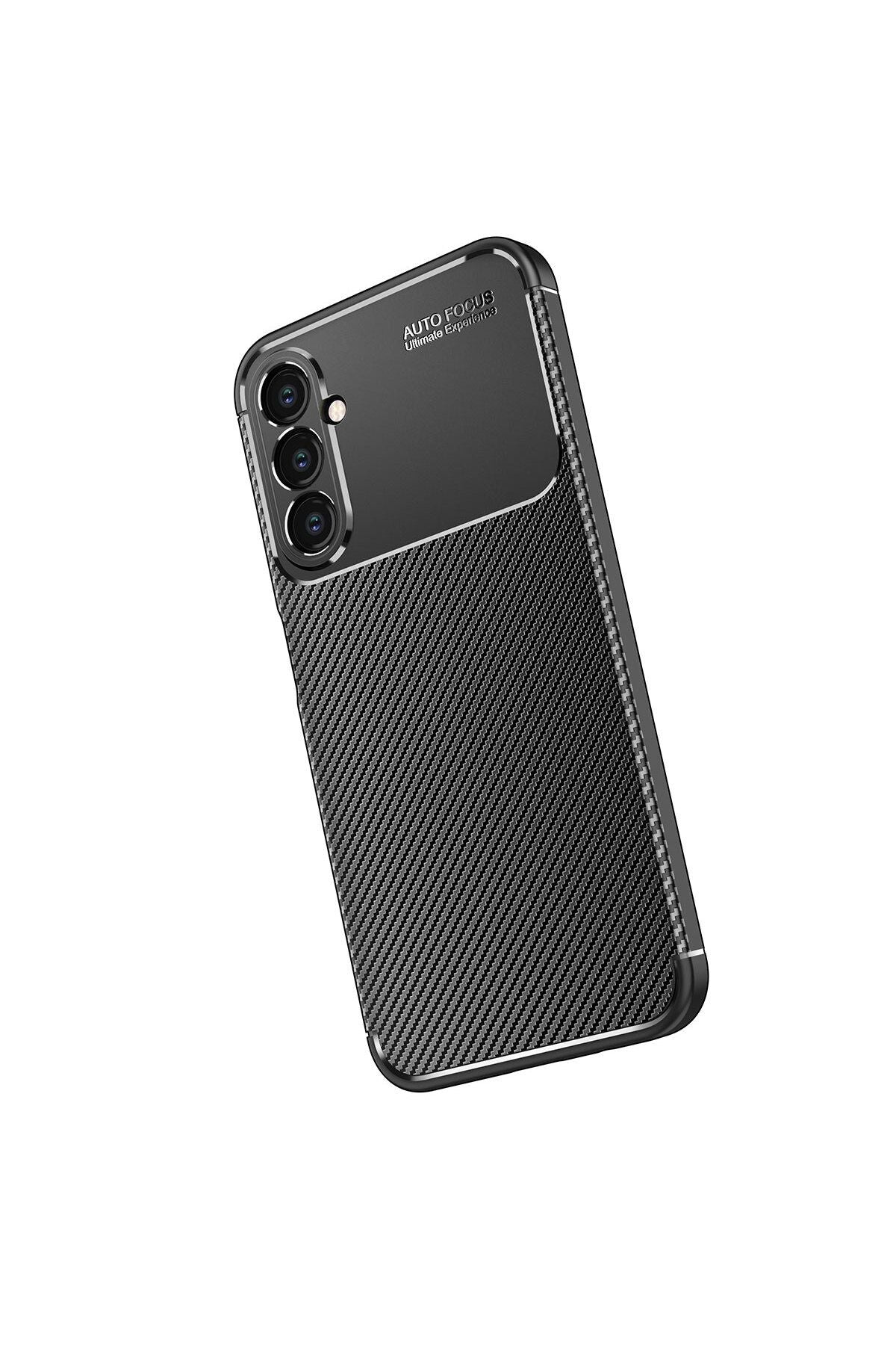 Galaxy A54 Kılıf AKAV Negro Silikon Kapak - Lacivert