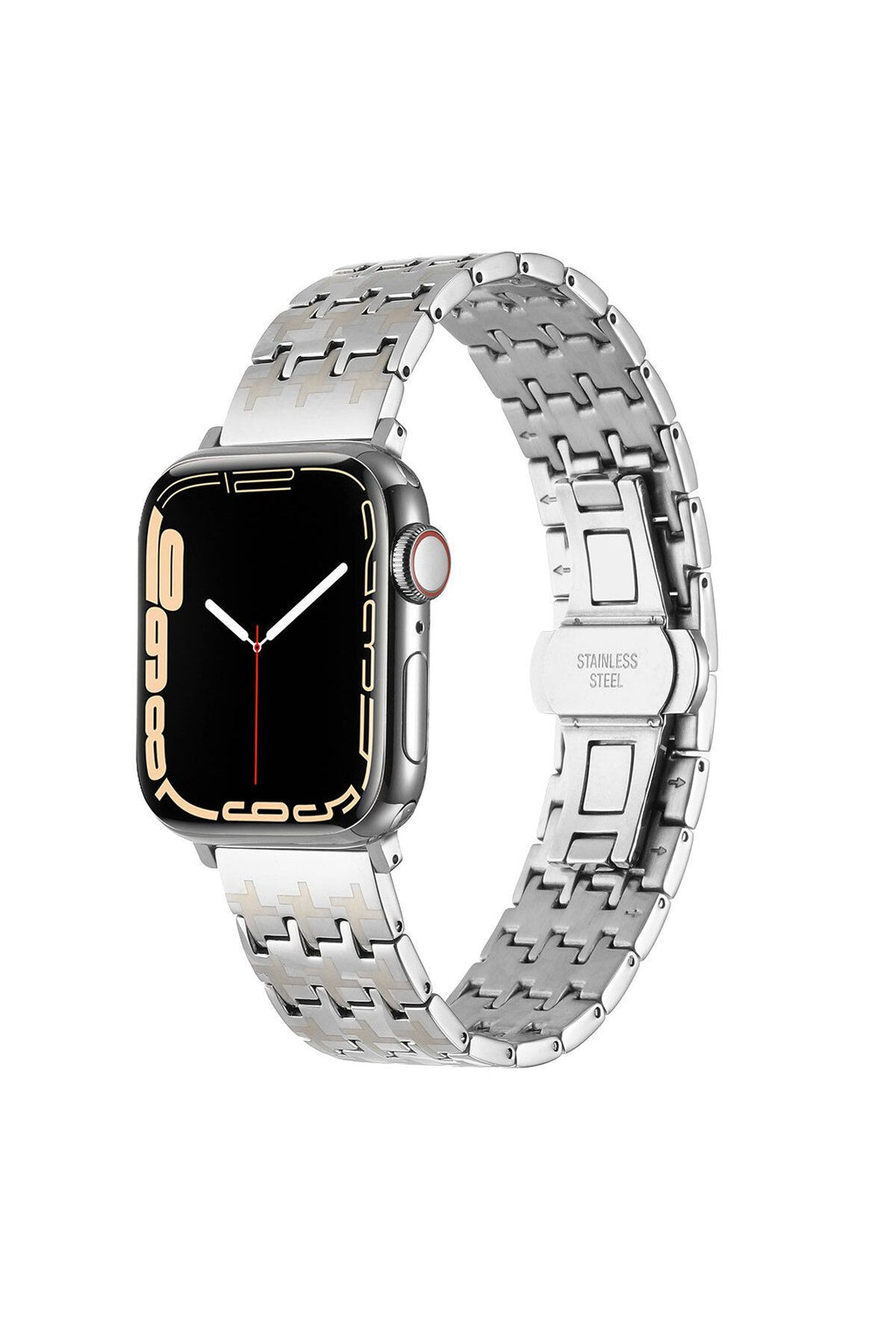 Watch 7 45mm Uyumlu KRD-86 Metal Zore Kordon-Gold