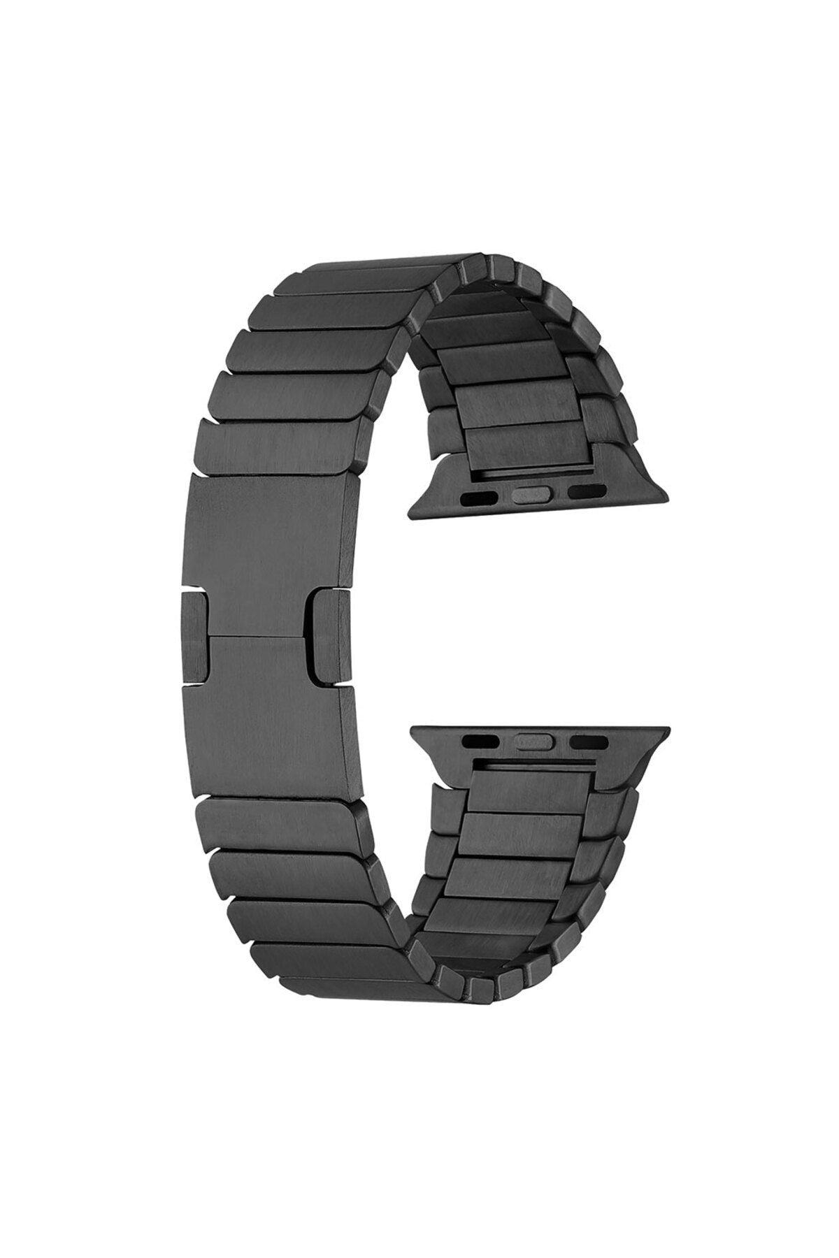 Watch Ultra 49mm Uyumlu KRD-82 Metal Zore Kordon-Siyah