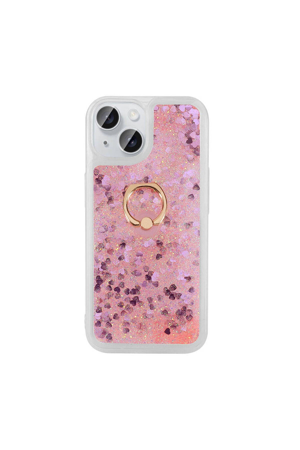 iPhone 15 Plus Uyumlu AKAV Milce Kılıf-Gümüş