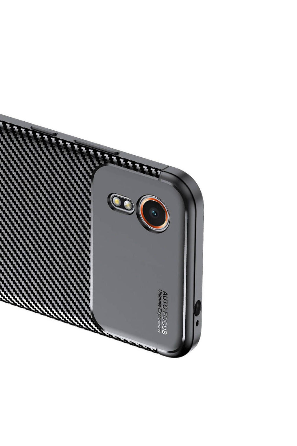 Galaxy Xcover7 Kılıf Zore Negro Silikon Kapak - Siyah