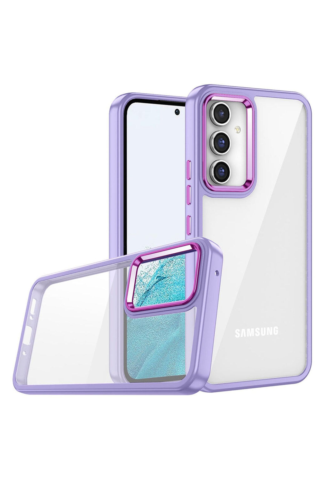 Galaxy A04S Kılıf Zore Flora Kapak - Siyah