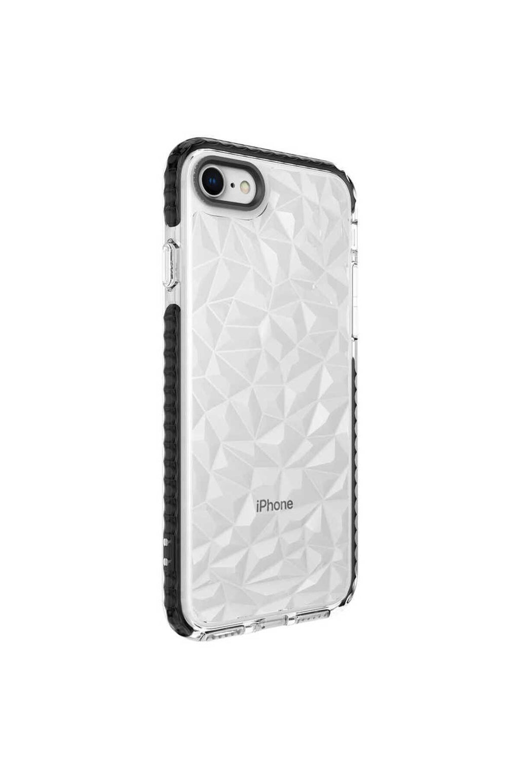 iPhone 8 Kılıf Zore Buzz Kapak - Siyah