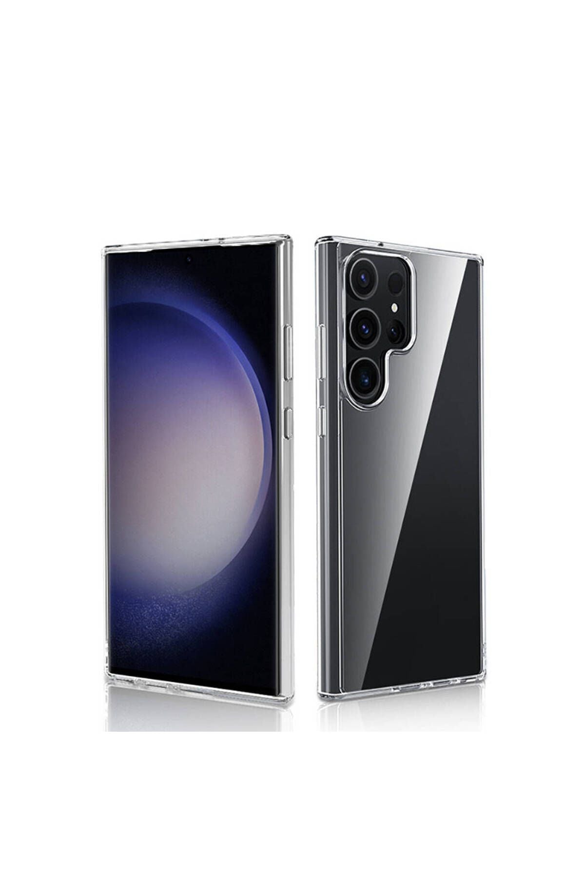 Galaxy S24 Ultra Uyumlu Zore Droga Kılıf-Renksiz