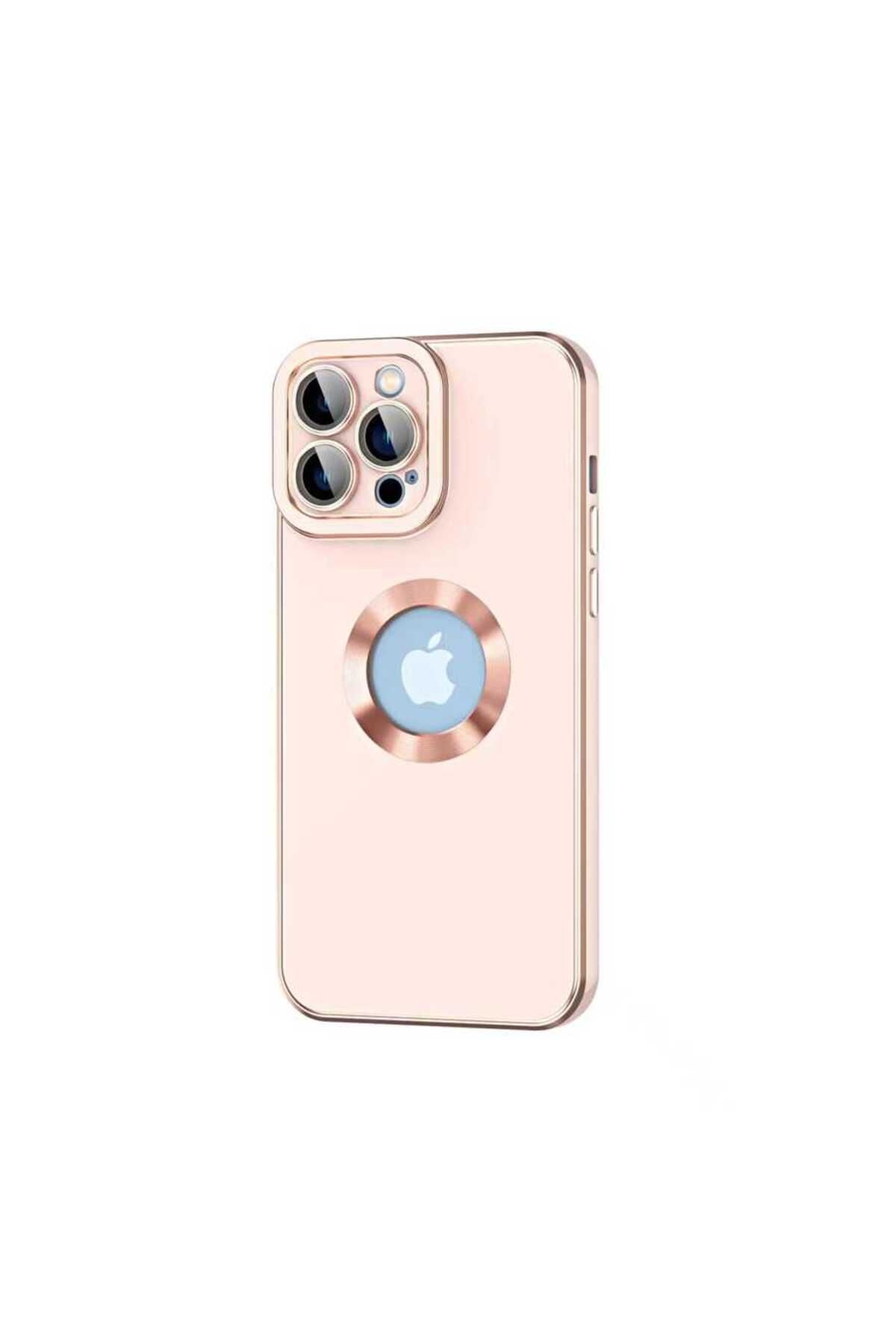 iPhone 14 Pro Uyumlu Zore Kongo Kılıf-Rose Gold