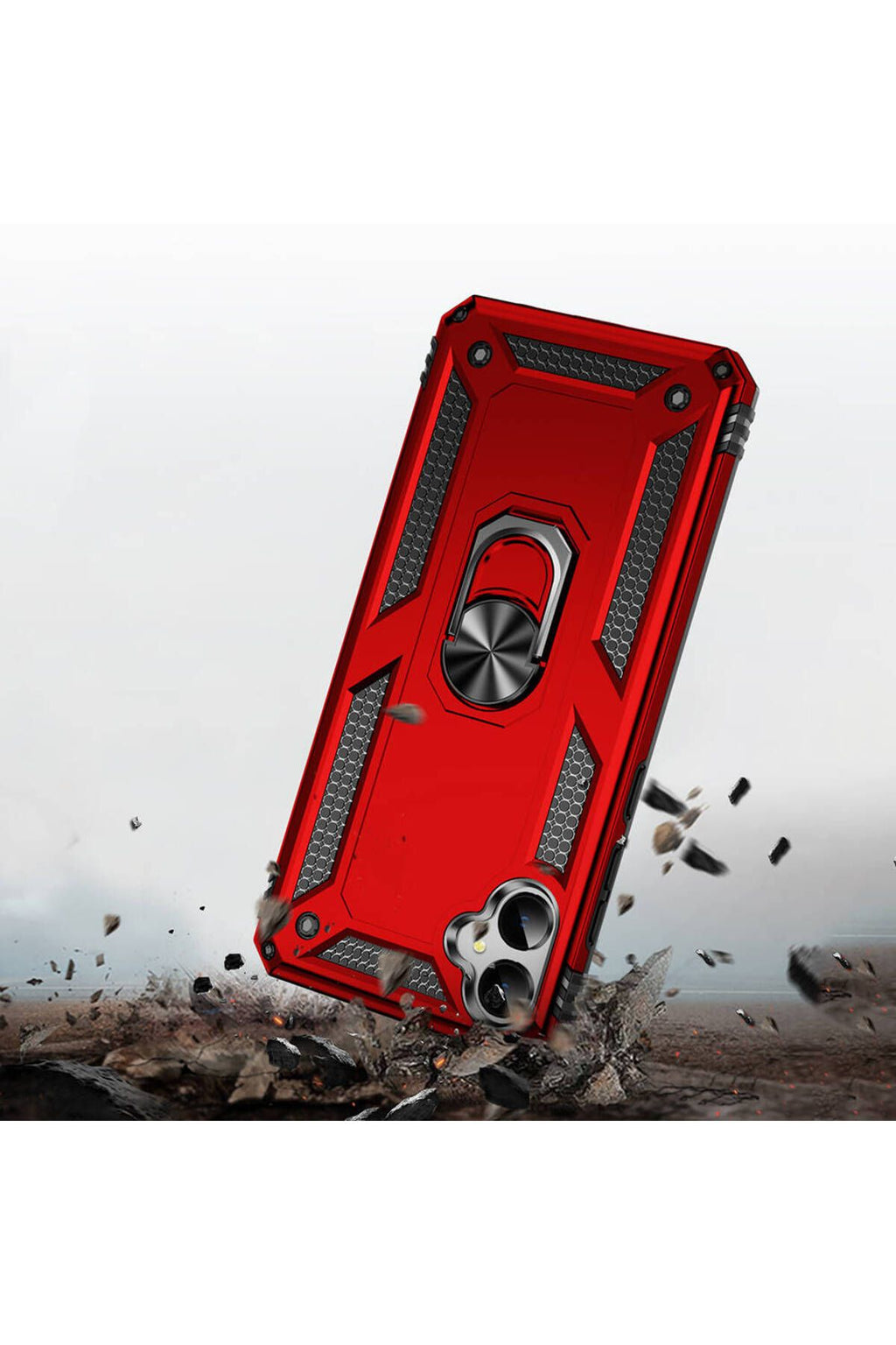 Galaxy A05 Kılıf Zore Vega Kapak-Kırmızı