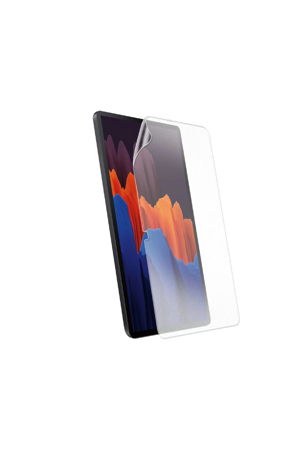 Galaxy Tab S7 Plus T970 Kağıt Hisli Mat Uyumlu Davin Paper Like Tablet Ekran Koruyucu-Renksiz